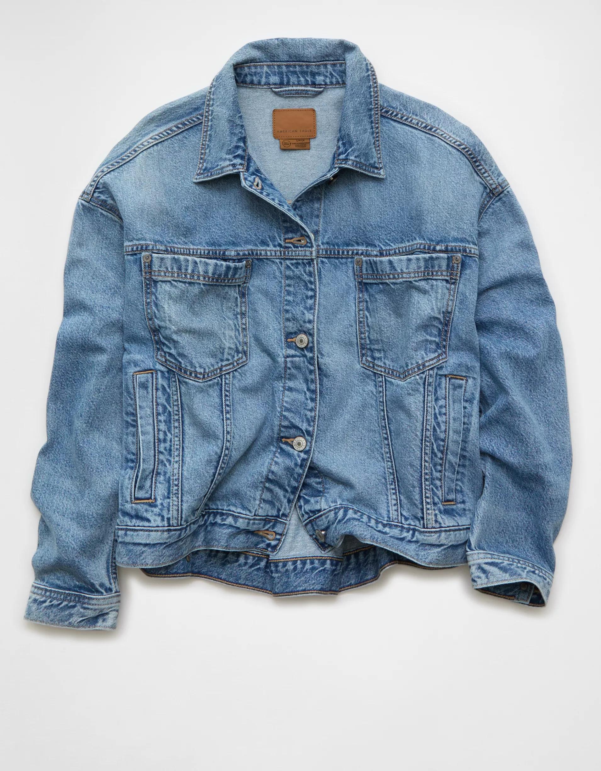 AE Swing Denim Jacket Product Image
