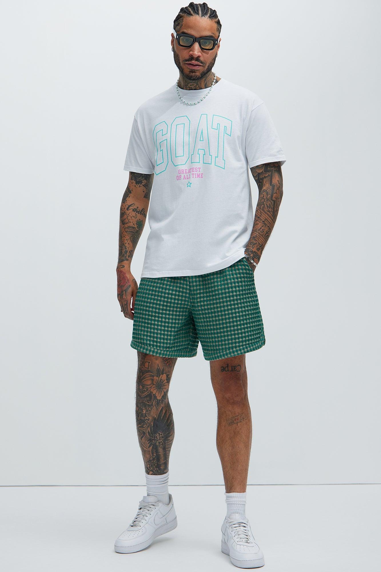 I'm The GOAT Short Sleeve Tee - White Product Image