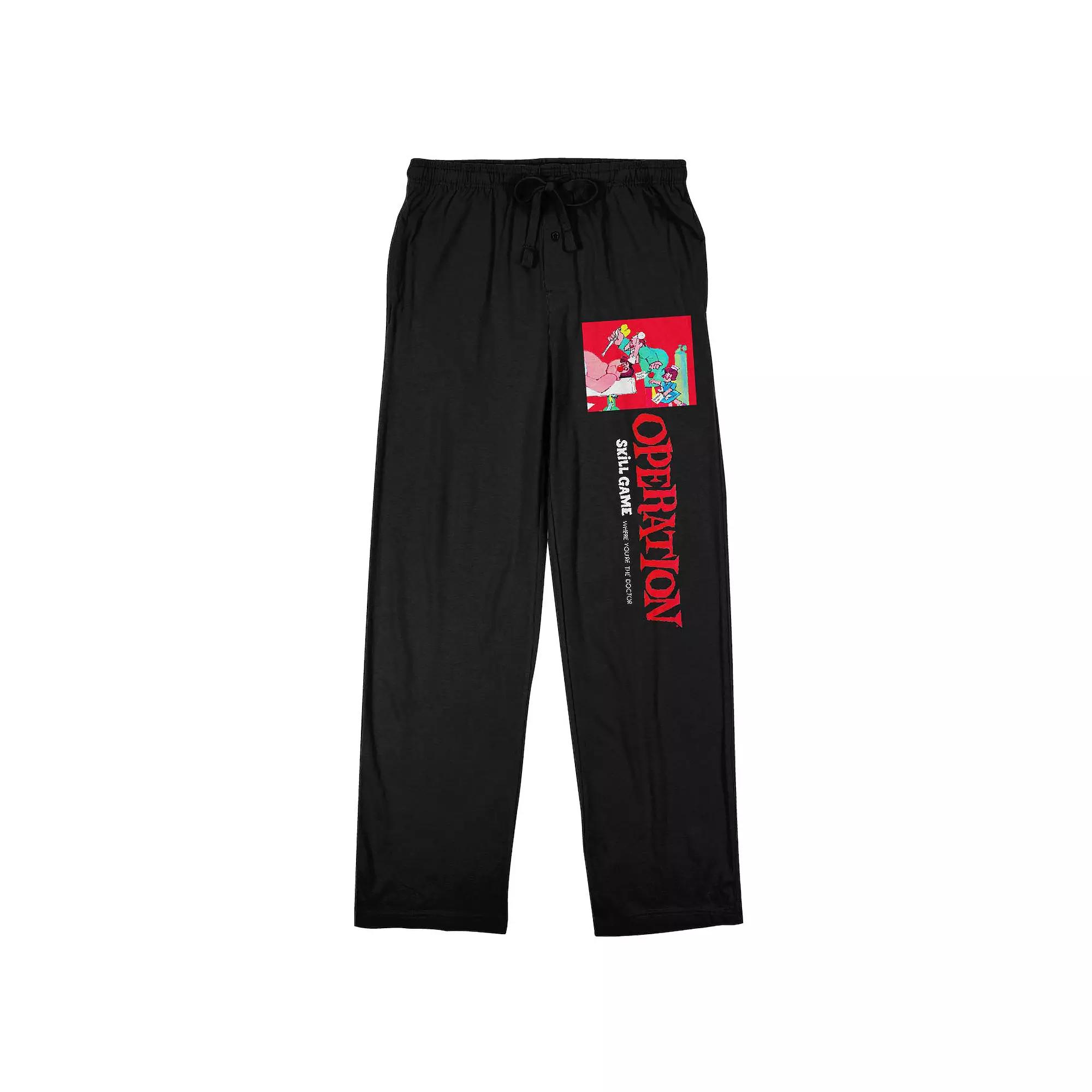 Men's Sonic The Hedgehog "Game Over" Pajama Pants, Size: Small, Black Product Image