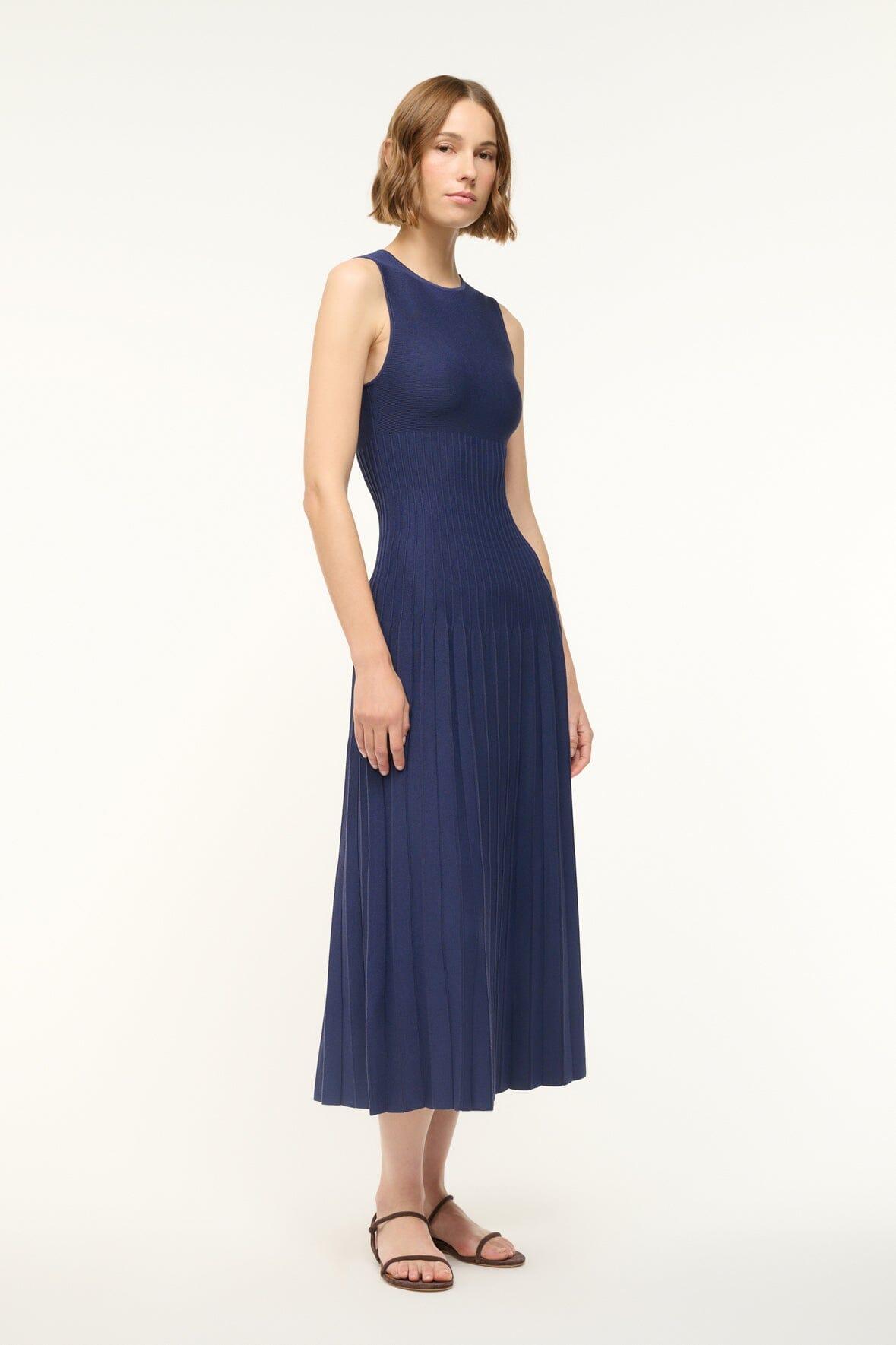 ELYSE DRESS | NAVY Product Image