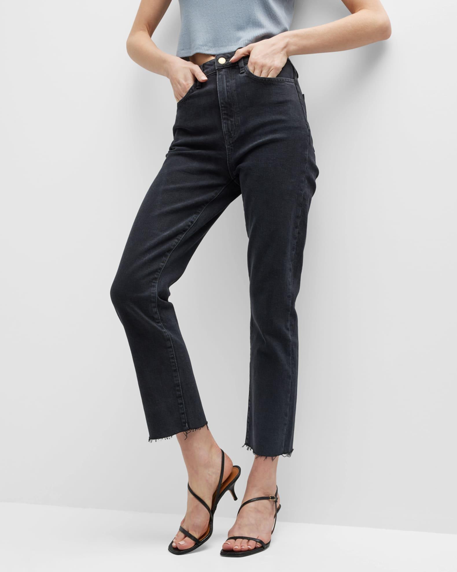 Ms. Hawn High Rise Crop Loose Skinny Jeans Product Image