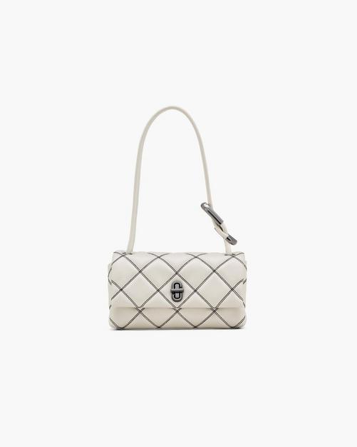 The Bi-Color Quilted Mini Dual Shoulder Bag Product Image