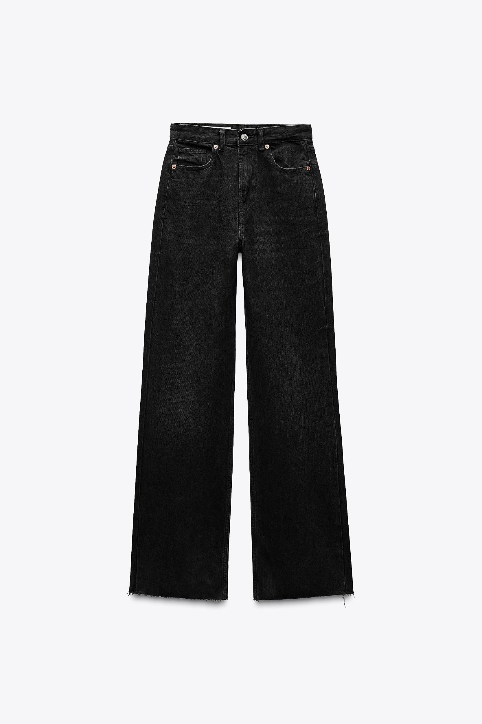 FULL LENGTH TRF HIGH RISE WIDE LEG JEANS Product Image