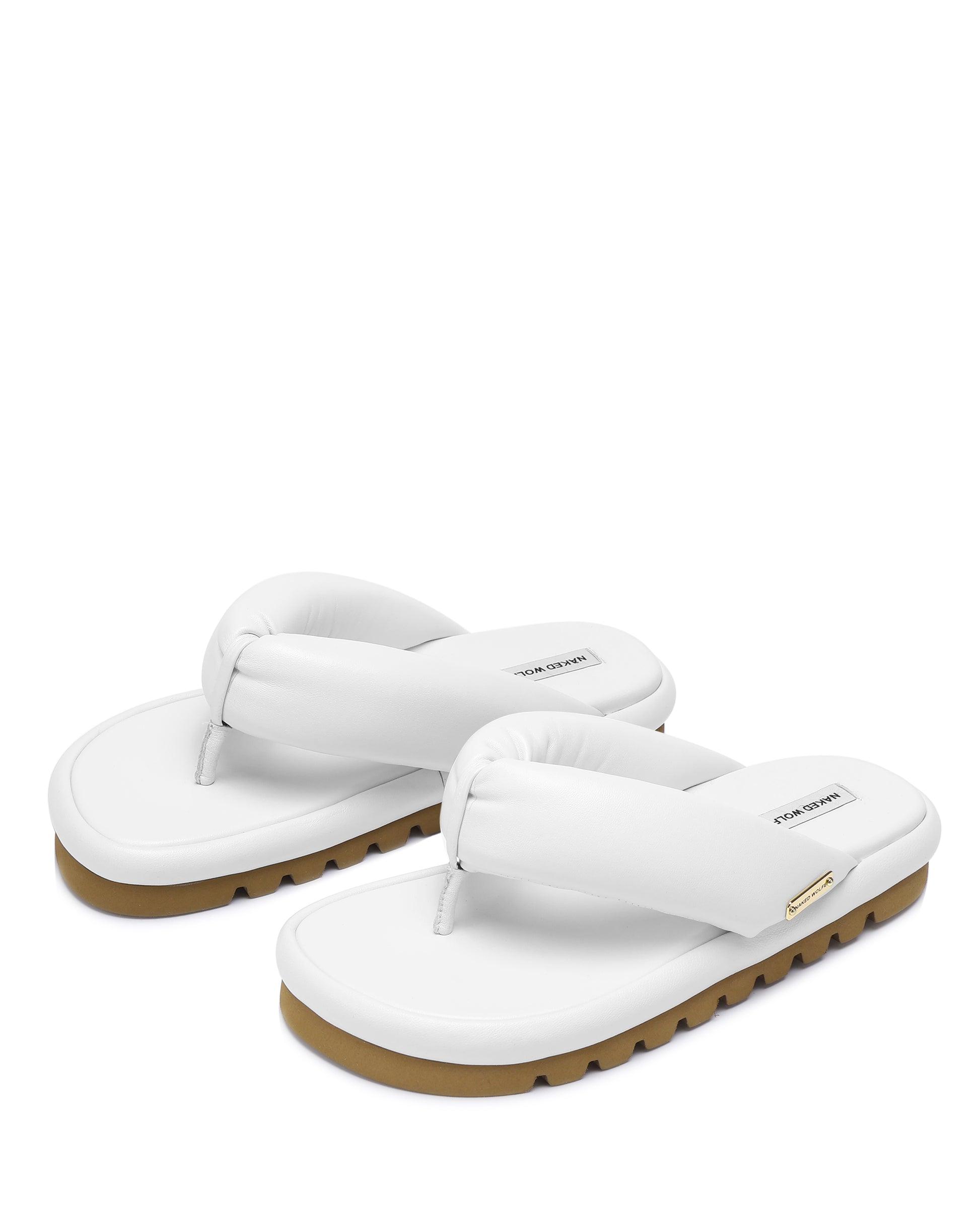 Hilary White Leather Product Image