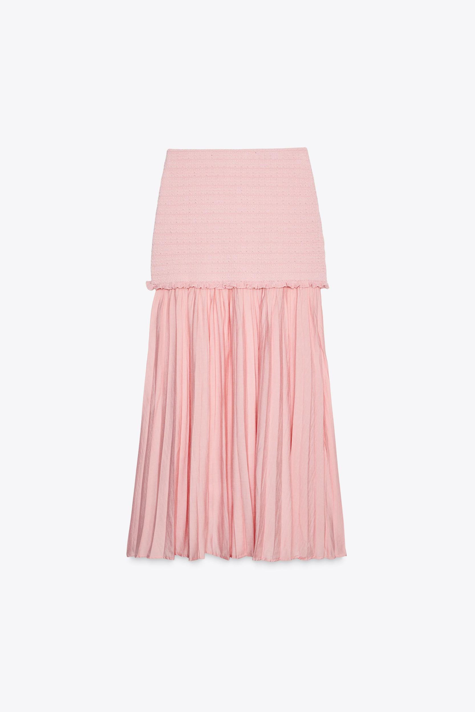 COMBINED KNIT SKIRT Product Image