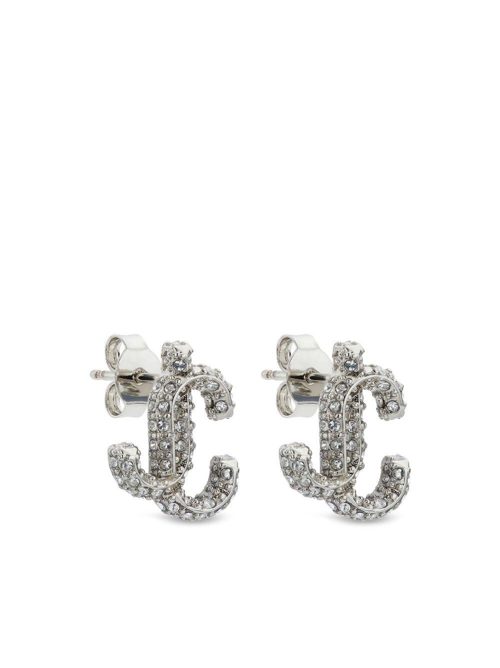 JC crystal-embellished stud earrings Product Image
