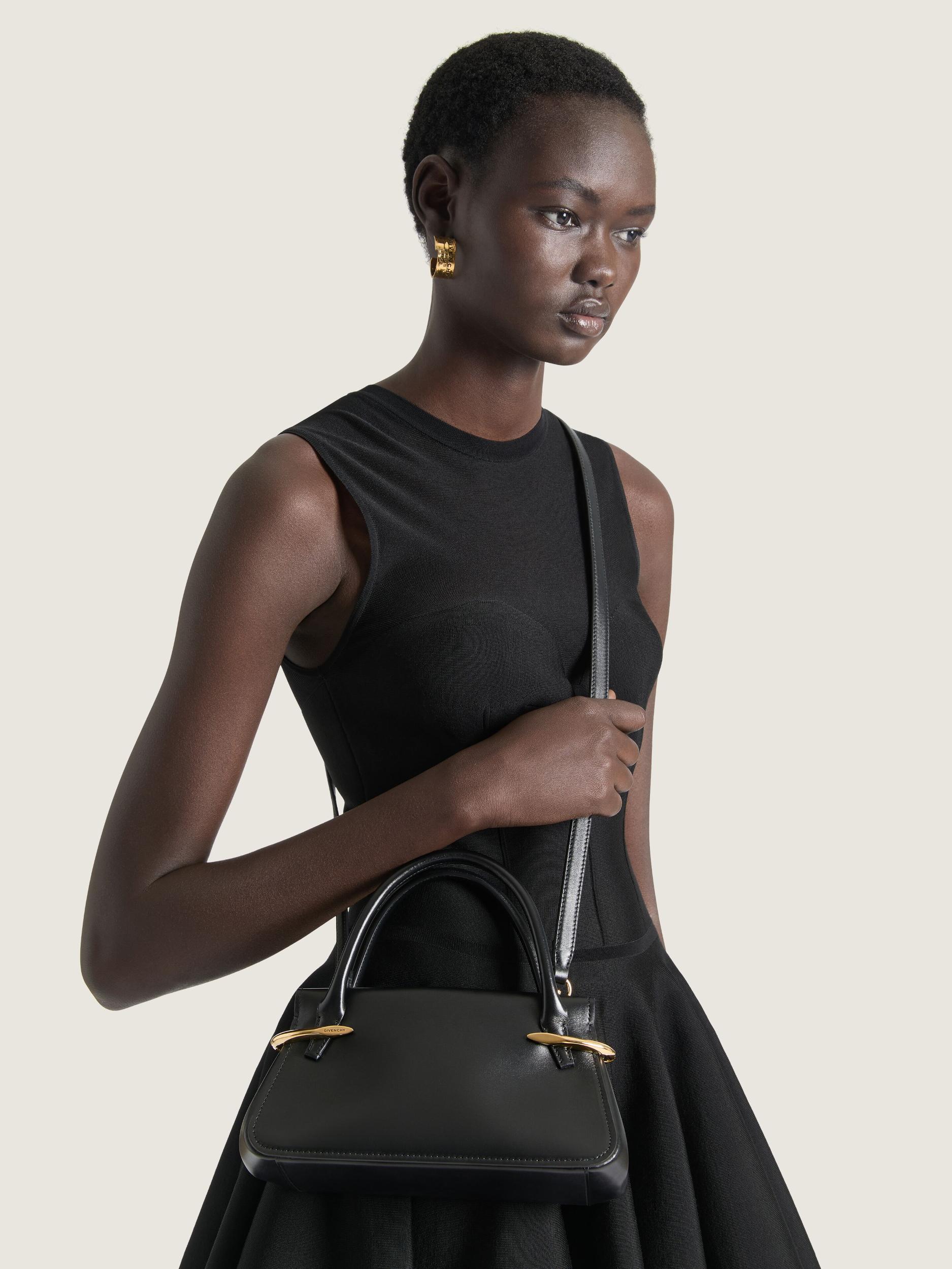 Mini Pinch bag in leather Product Image