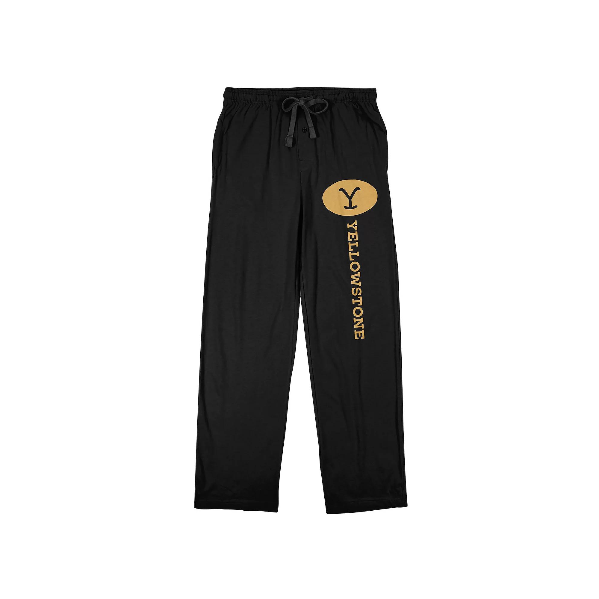 Men's Yellowstone Logo Pajama Pants,  Product Image
