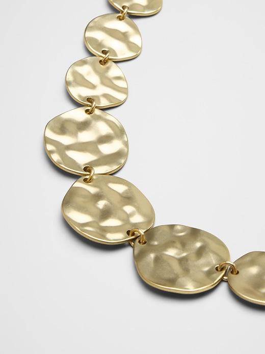 Hammered Coin Necklace Product Image