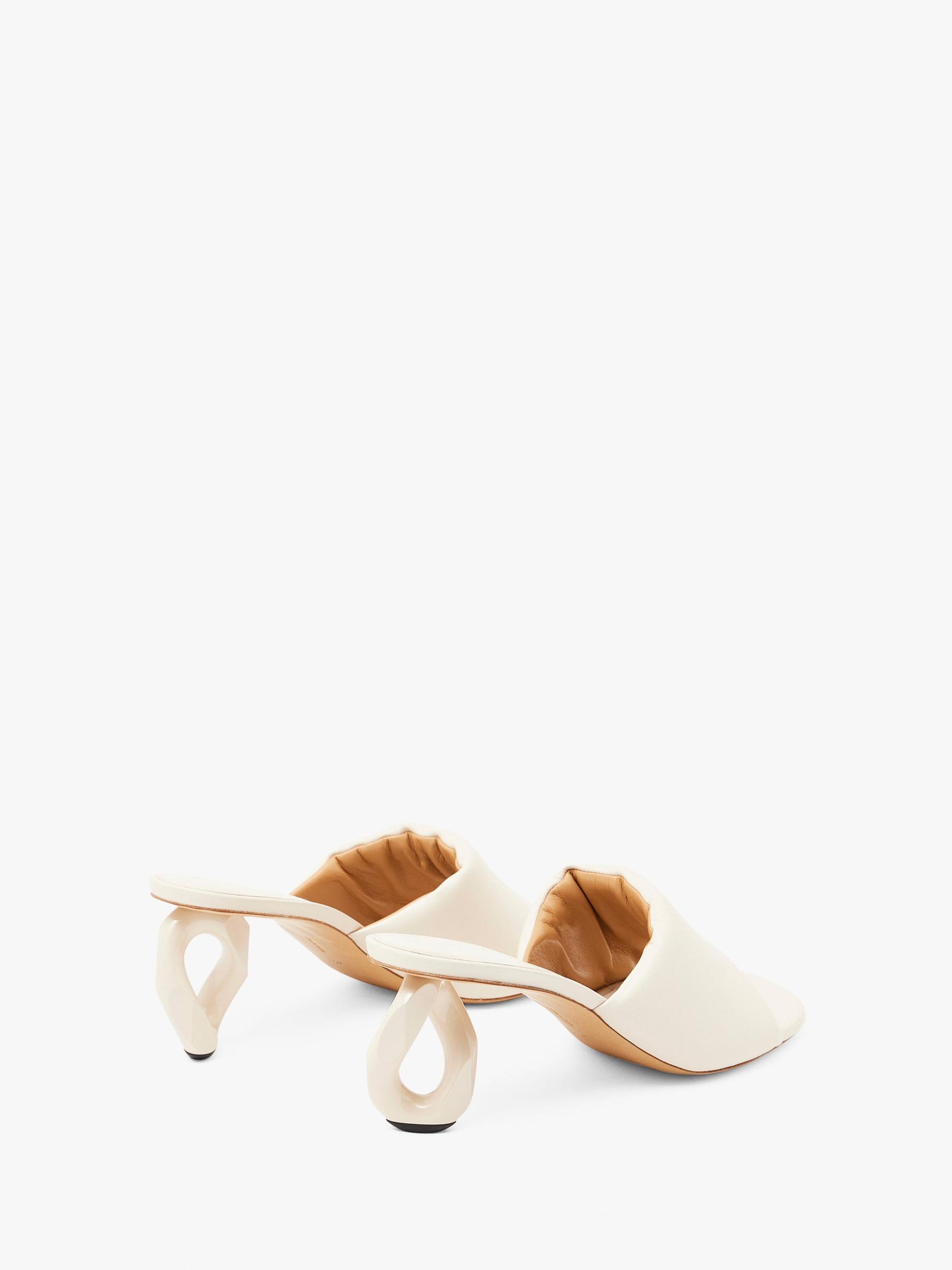 CHAIN LOAFER LEATHER MULES Product Image