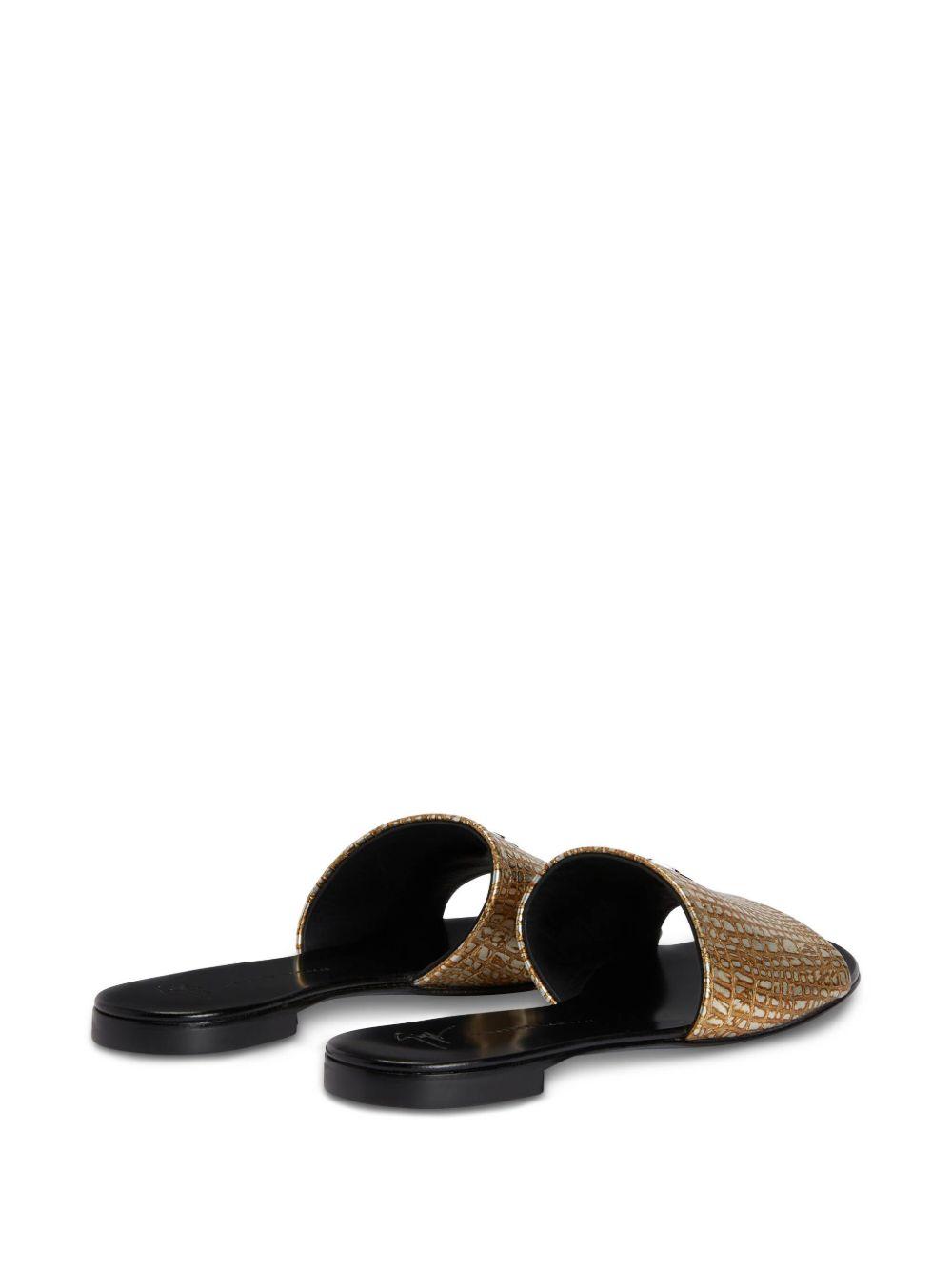 Shirley leather sandals Product Image