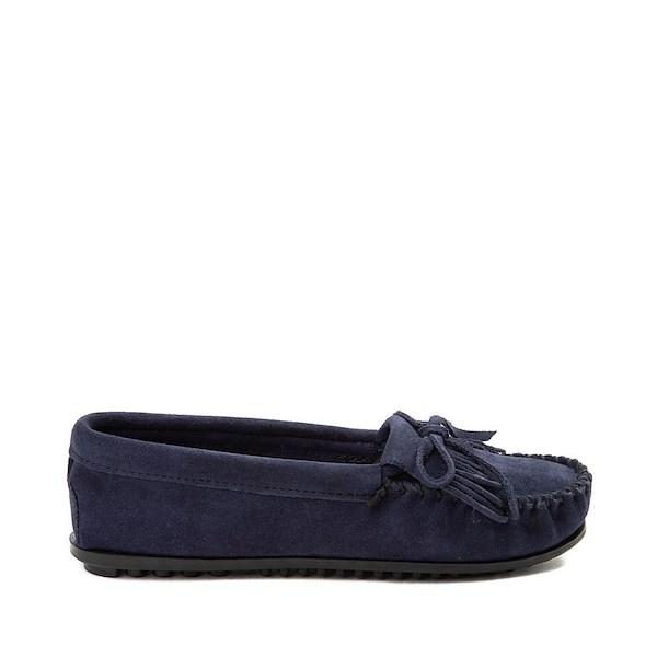 Womens Minnetonka Kilty Casual Shoe - Navy Product Image