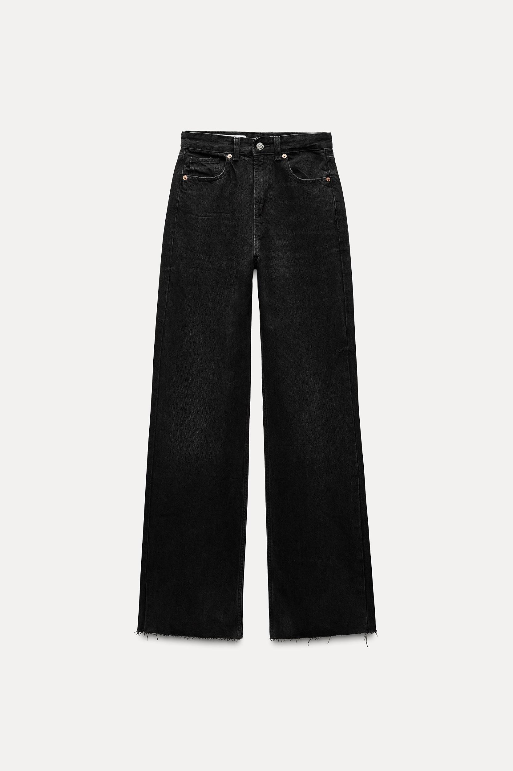 FULL LENGTH TRF HIGH RISE WIDE LEG JEANS Product Image