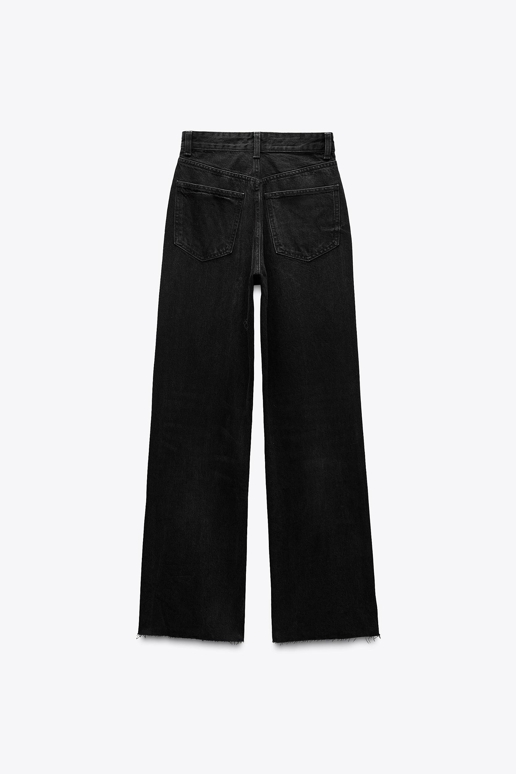 FULL LENGTH TRF HIGH RISE WIDE LEG JEANS Product Image