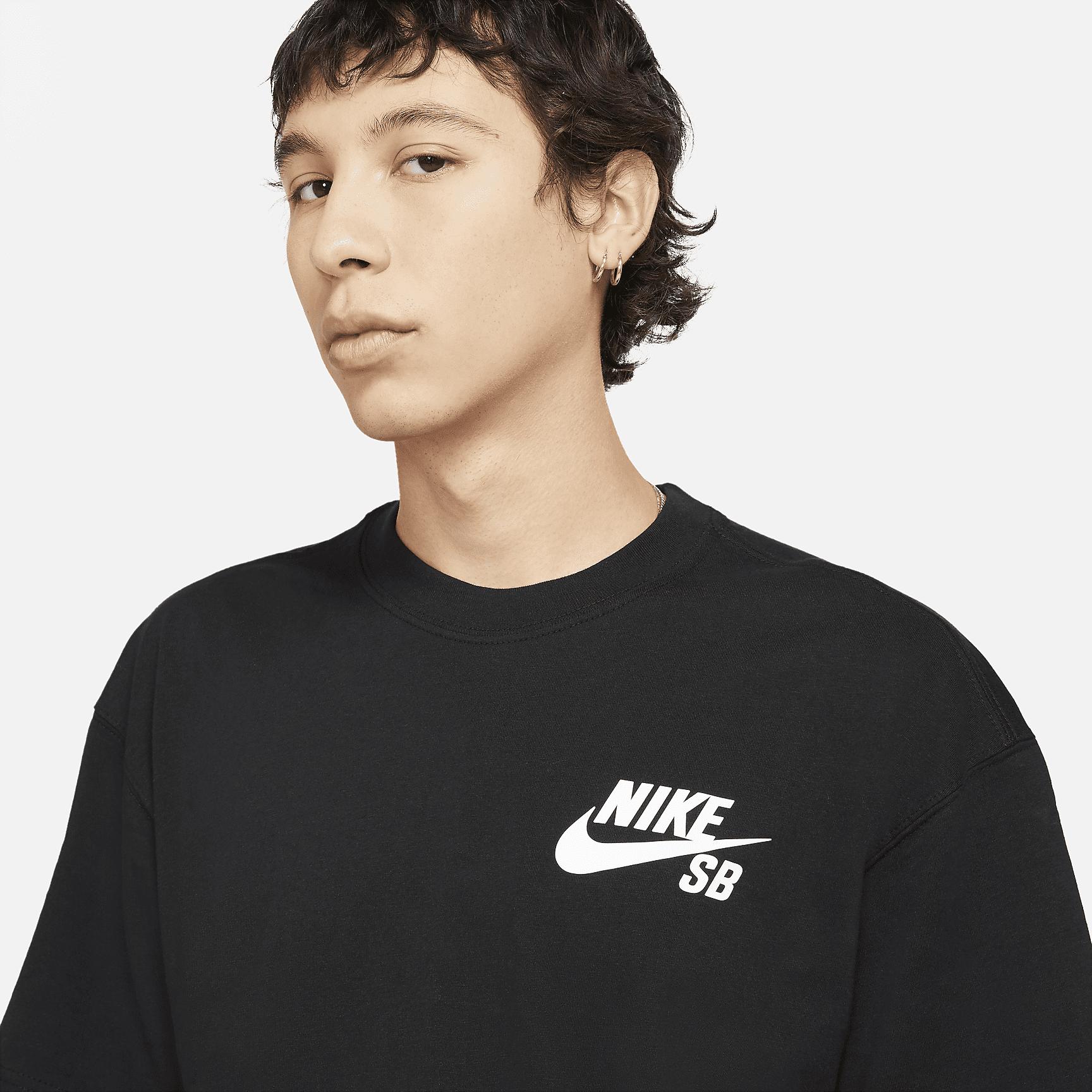 Mens Nike SB Logo Skate T-Shirt | DC7817-010 Product Image