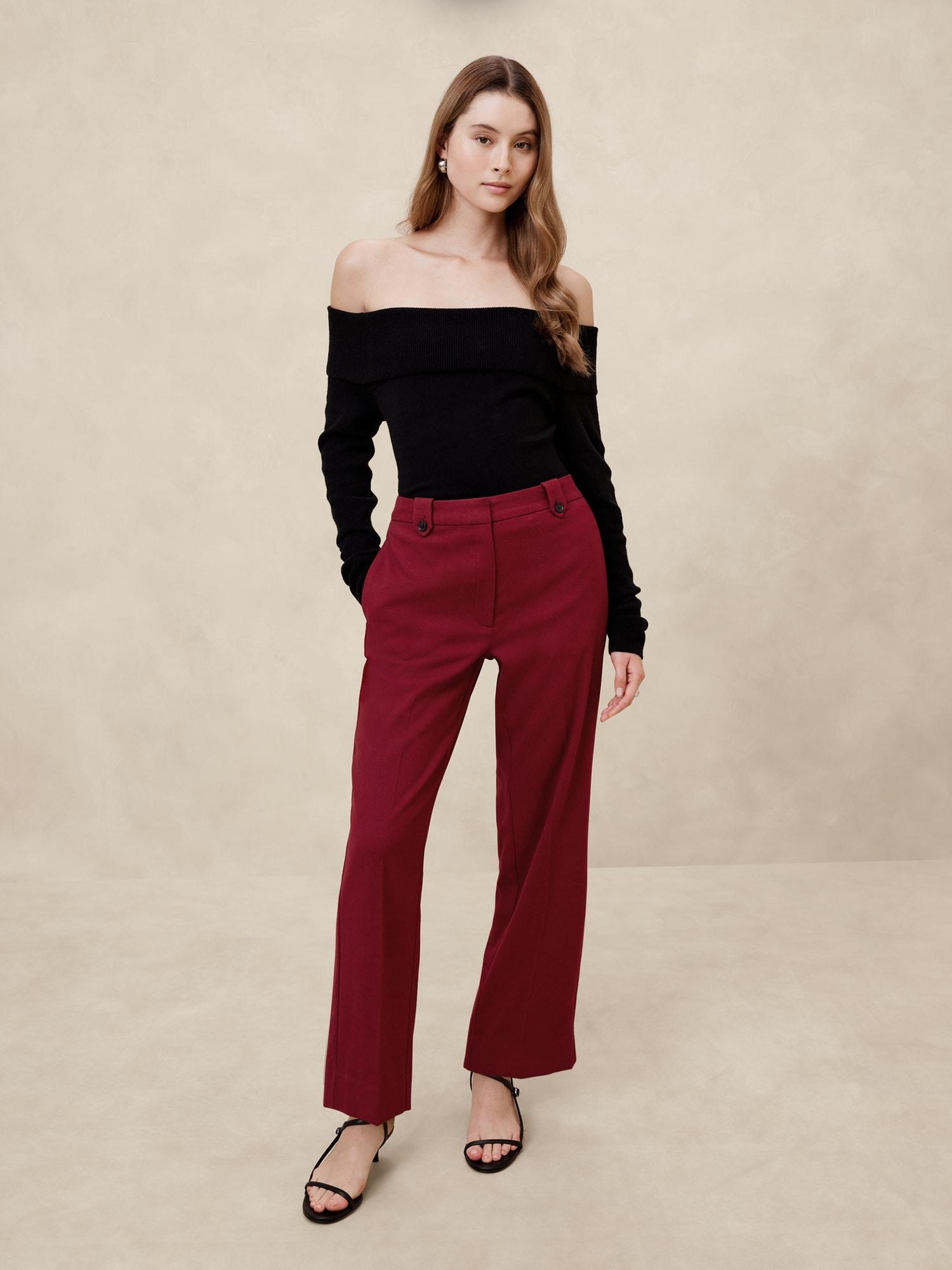 Flannel Straight Trouser Product Image