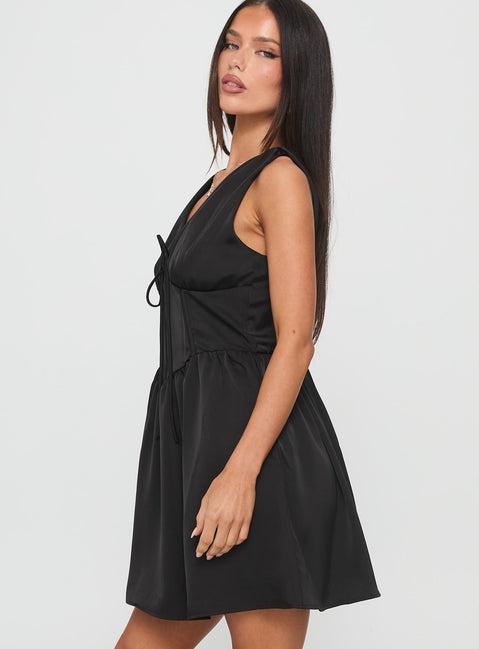 Alamere Mini Dress Black Product Image
