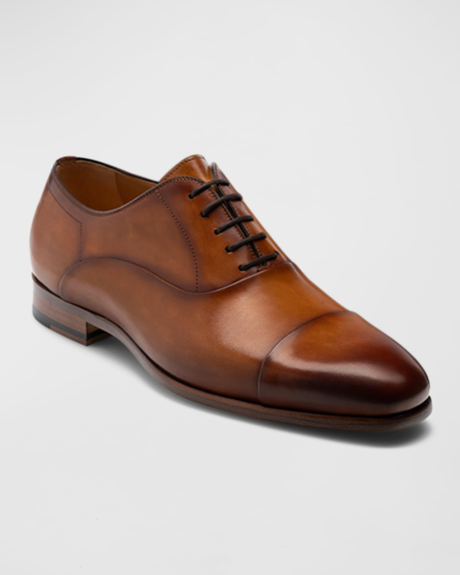 Men's Segovia Cap-Toe Leather Oxfords Product Image