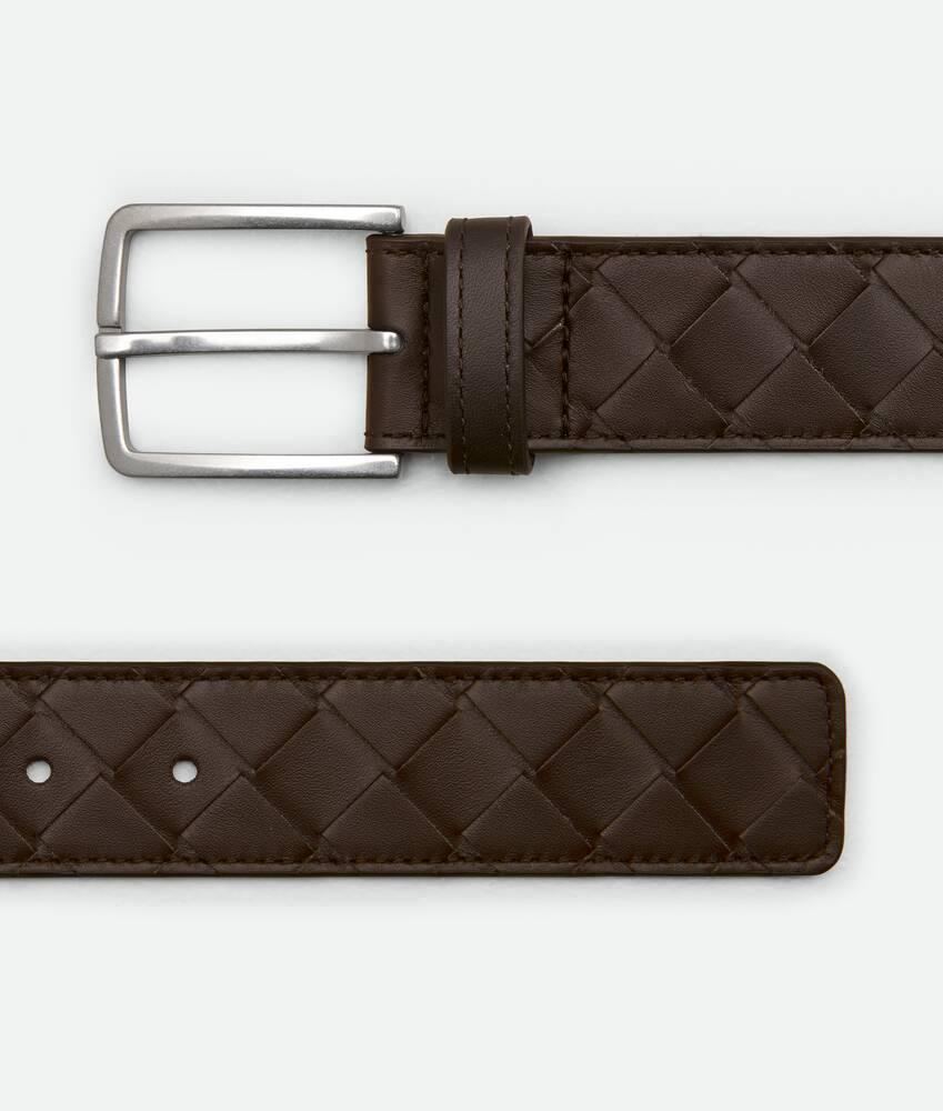 Men's Intrecciato Belt in Fondant Product Image