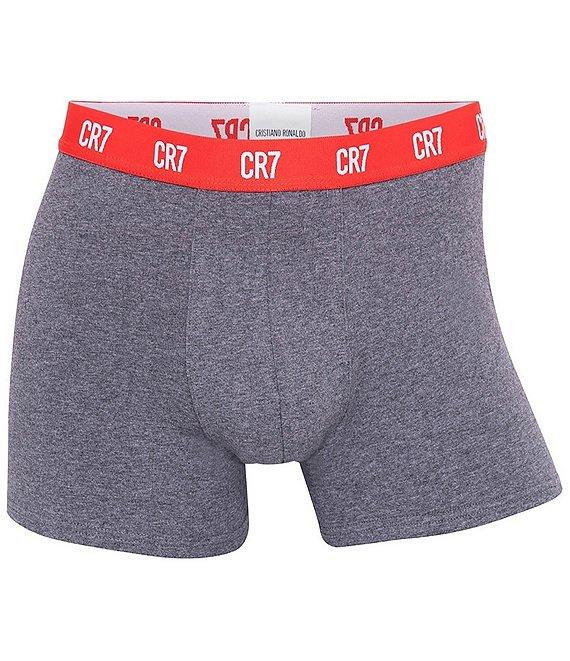 CR7 Basic Cotton Blend 3.5#double; Inseam Trunks 3-Pack Product Image