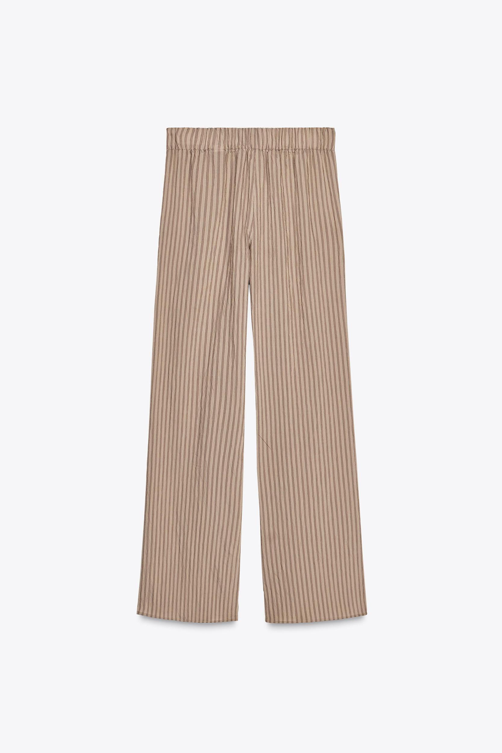 STRIPED ASYMMETRICAL SHIRT ZW COLLECTION Product Image