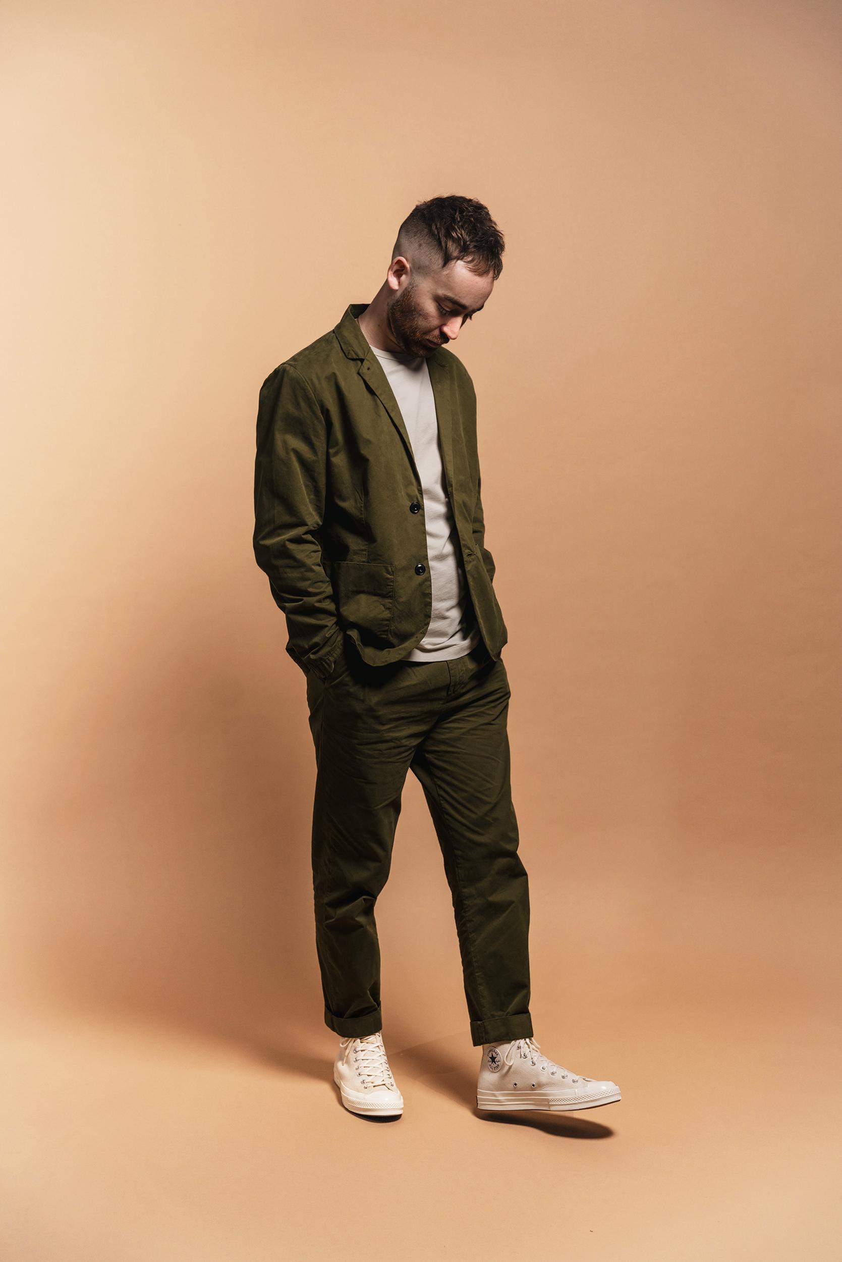 Organic Twill Casual Blazer Product Image