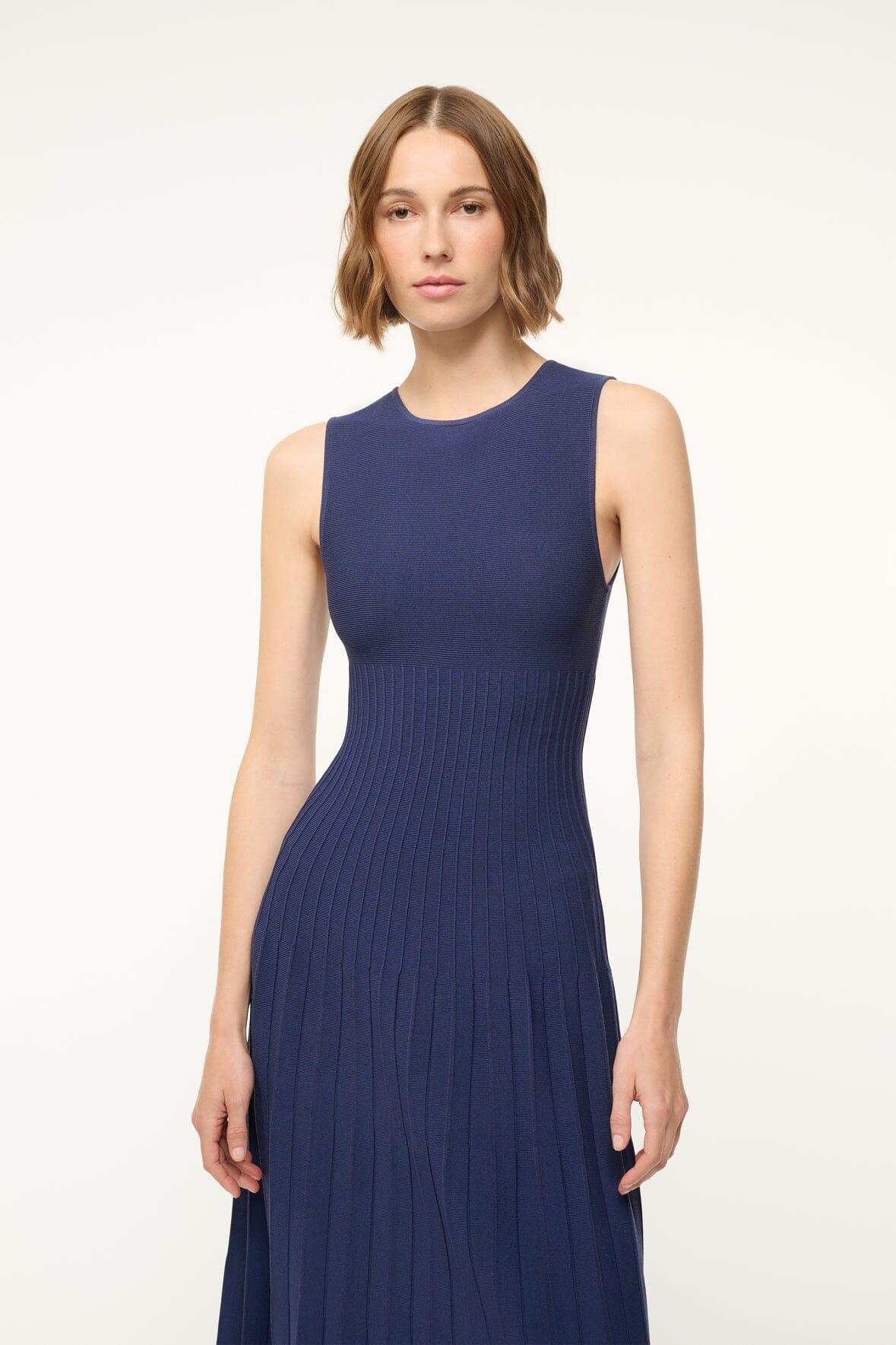 ELYSE DRESS | NAVY Product Image