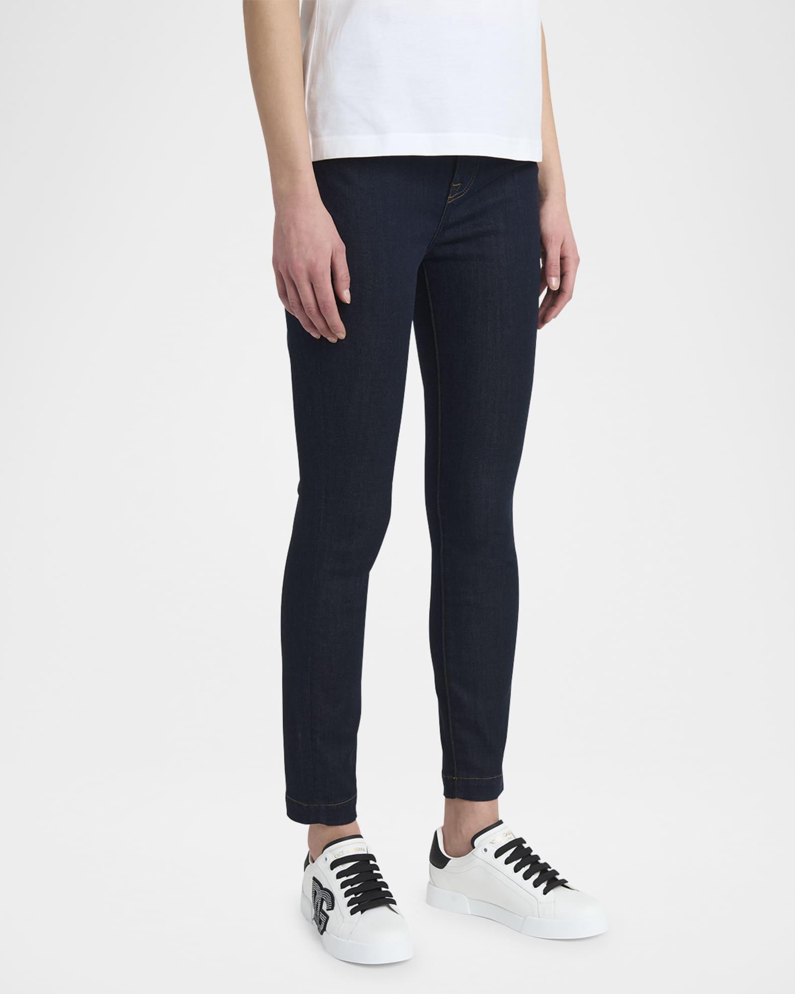 Bicolor Crystal DG Low-Top Sneakers Product Image