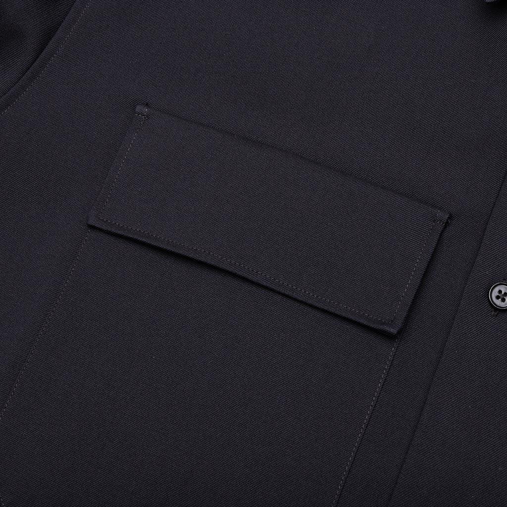 Button Up Shirt - Navy Male Product Image