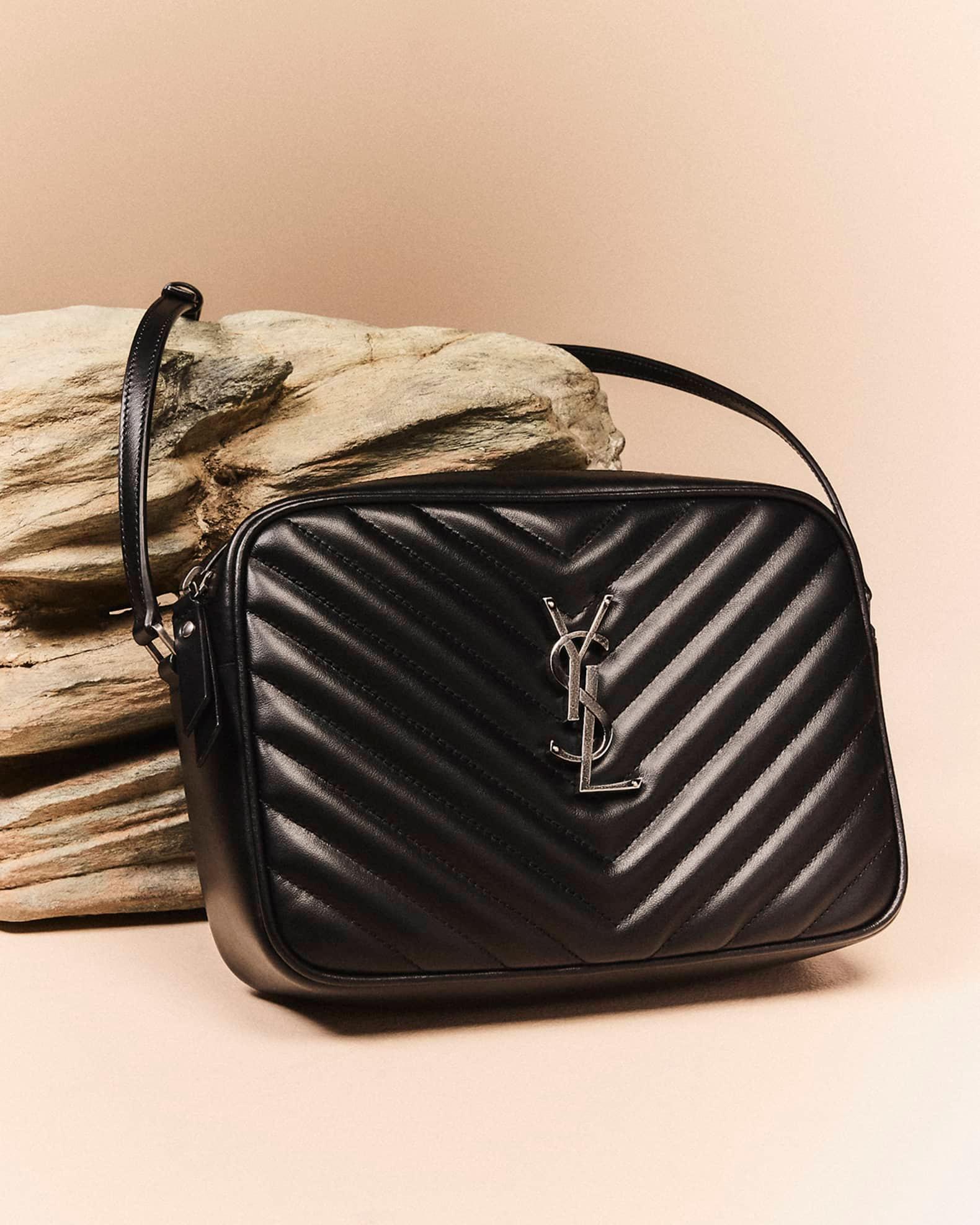 Lou Medium Camera Crossbody Bag in Quilted Leather  Product Image