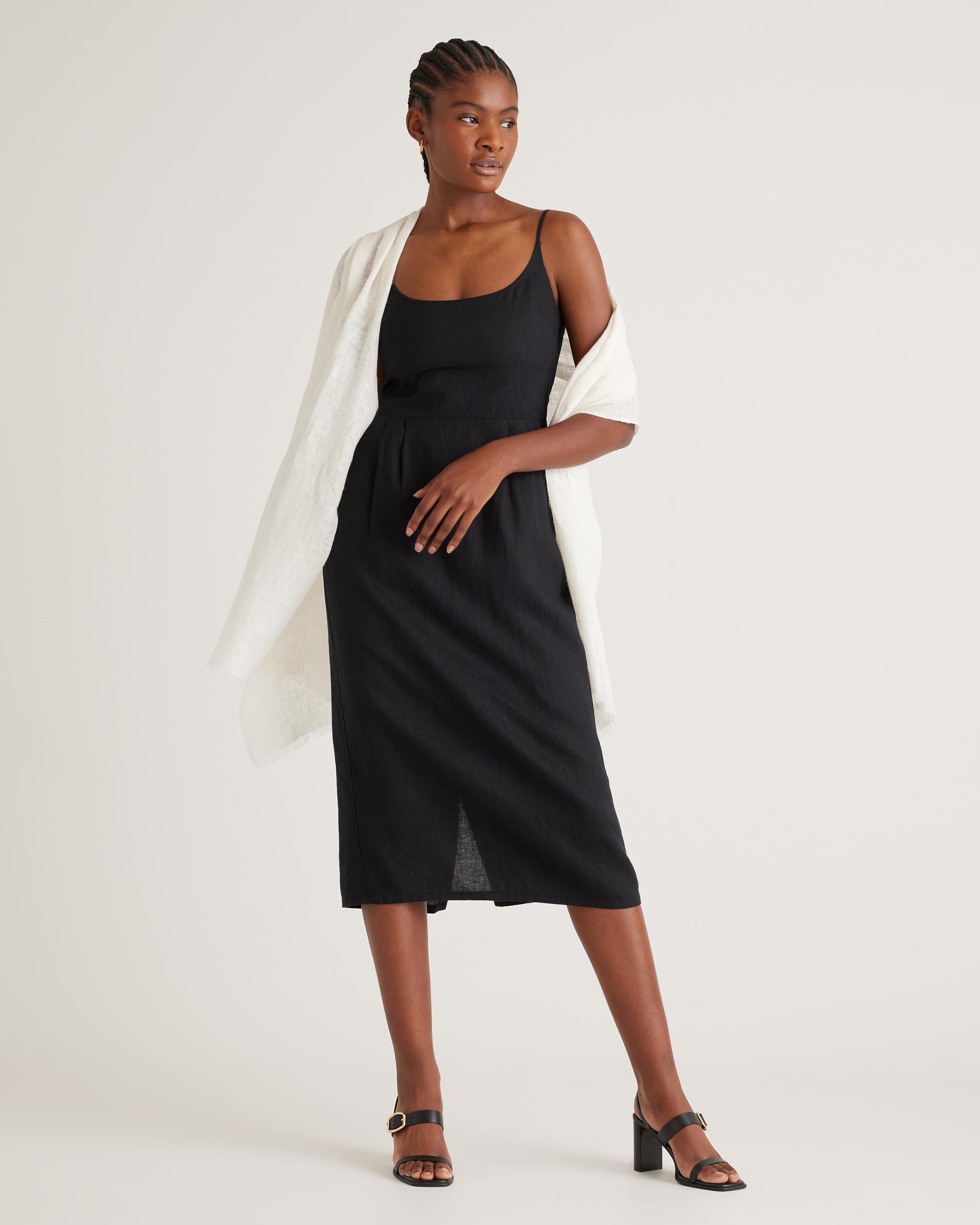 Quince | Women's 100% European Linen Scarf Product Image