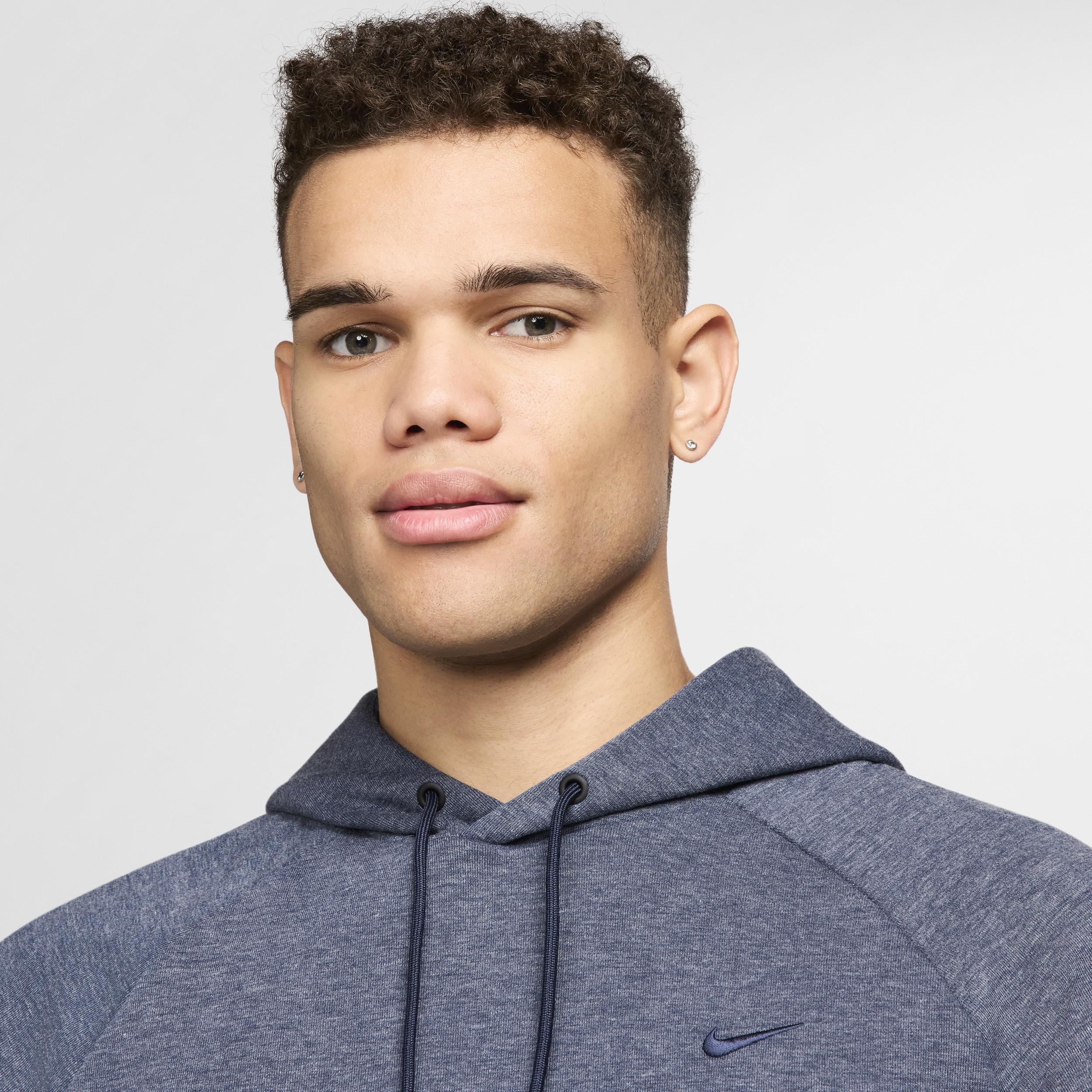 Nike Mens Primary Fleece Dri-FIT UV Pullover Performance Hoodie | FZ0969-473 Product Image