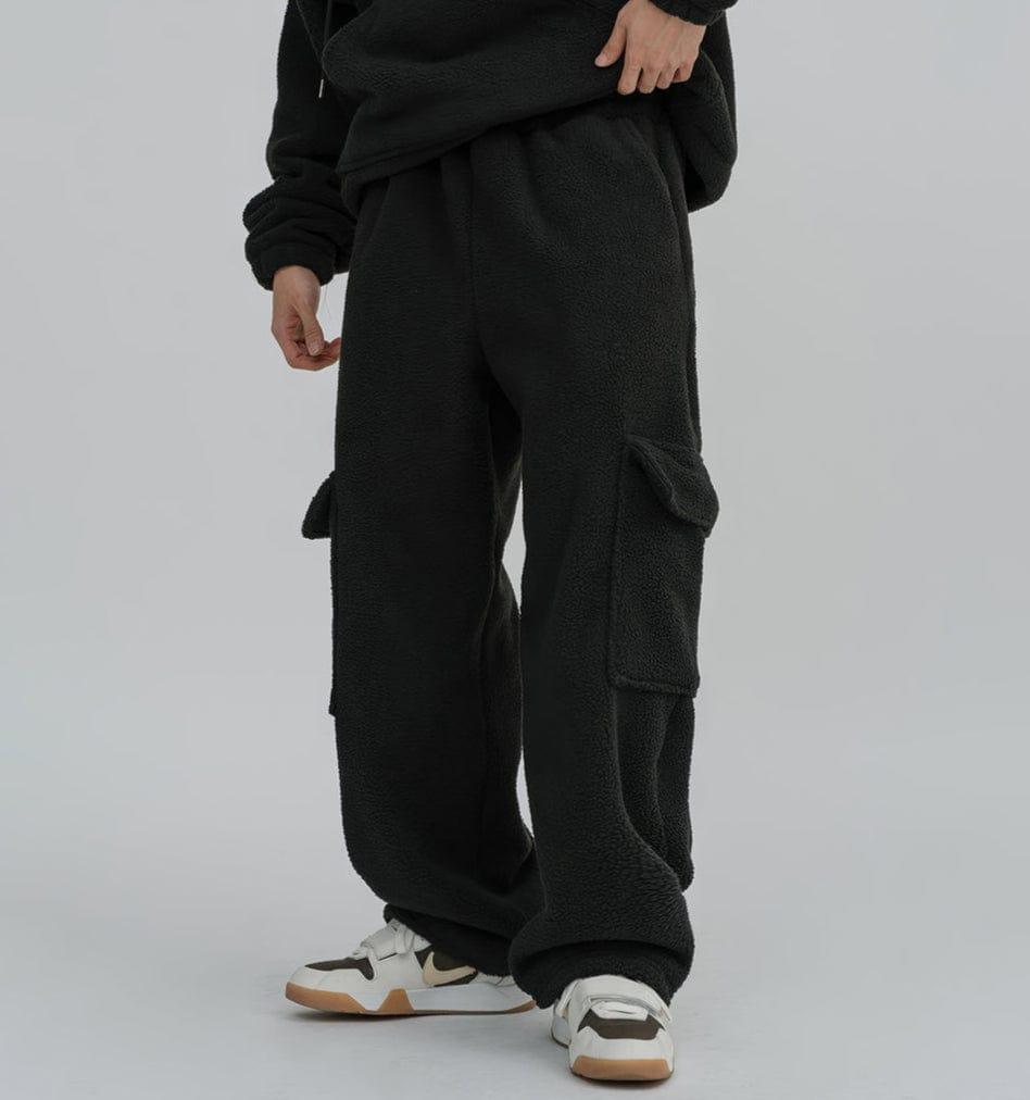 RT No. 12429 FLEECE QUARTER ZIP HOODIE & CARGO SWEATPANTS Product Image