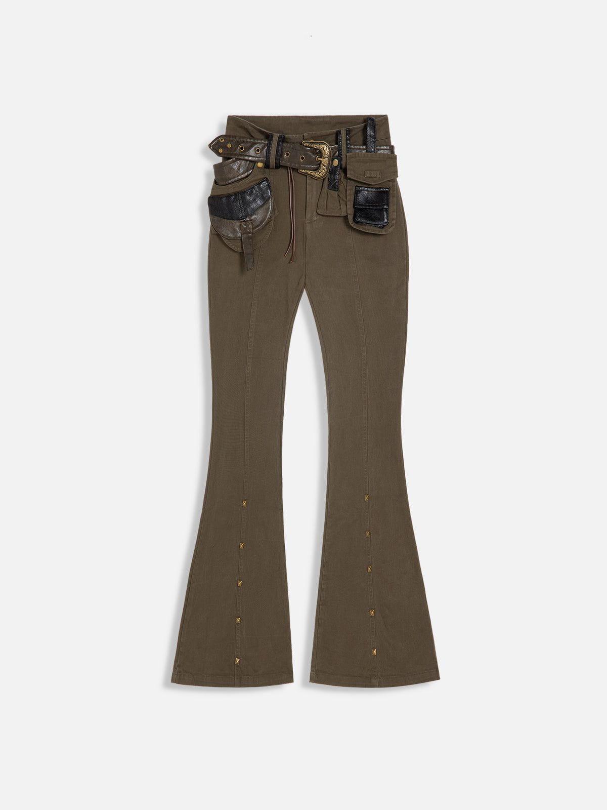 Aelfric Eden Rivet Flared Jeans Female Product Image