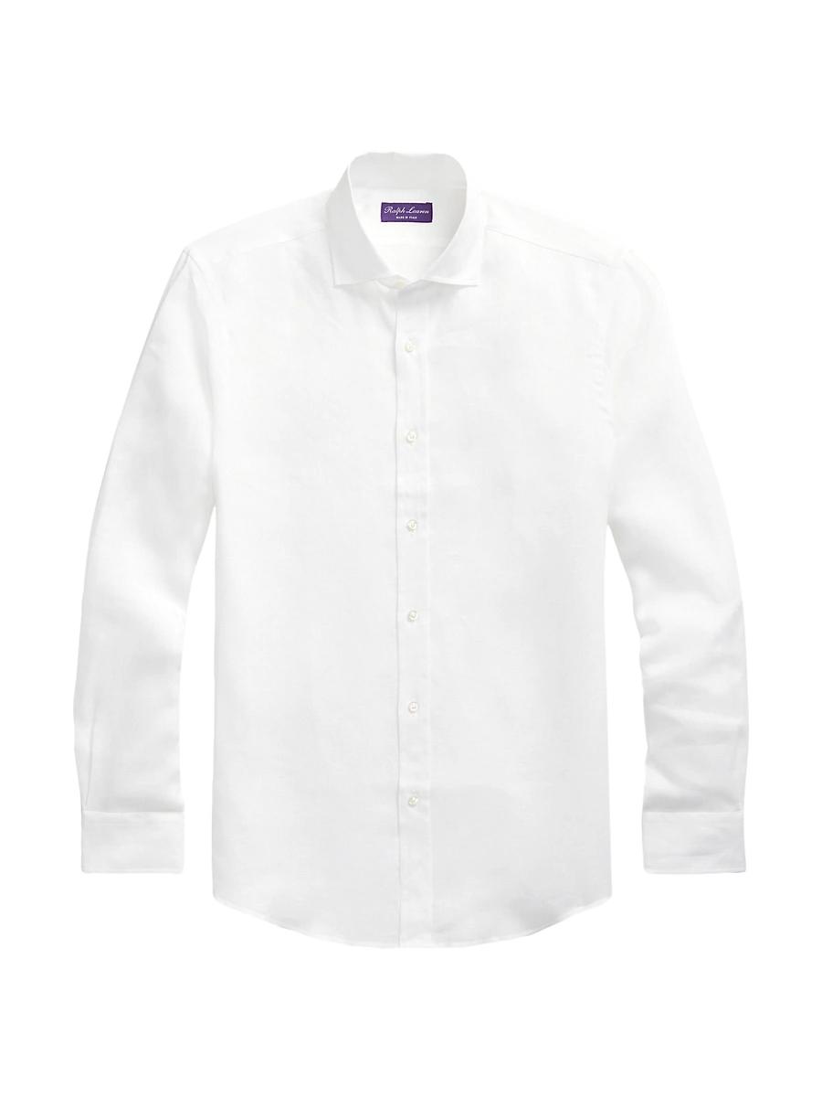 Mens Classic Linen Sport Shirt Product Image