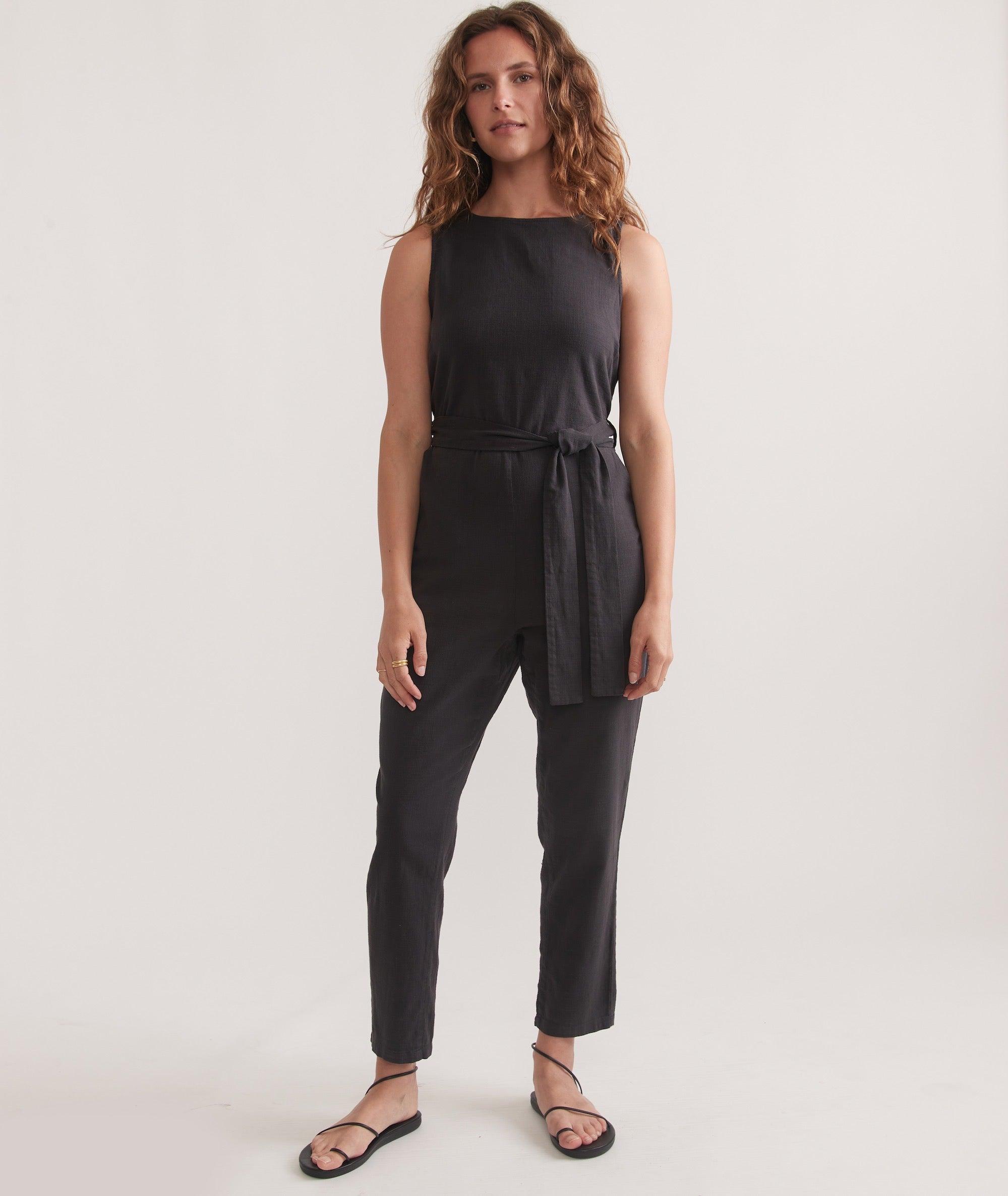 Eloise Belted Jumpsuit Product Image