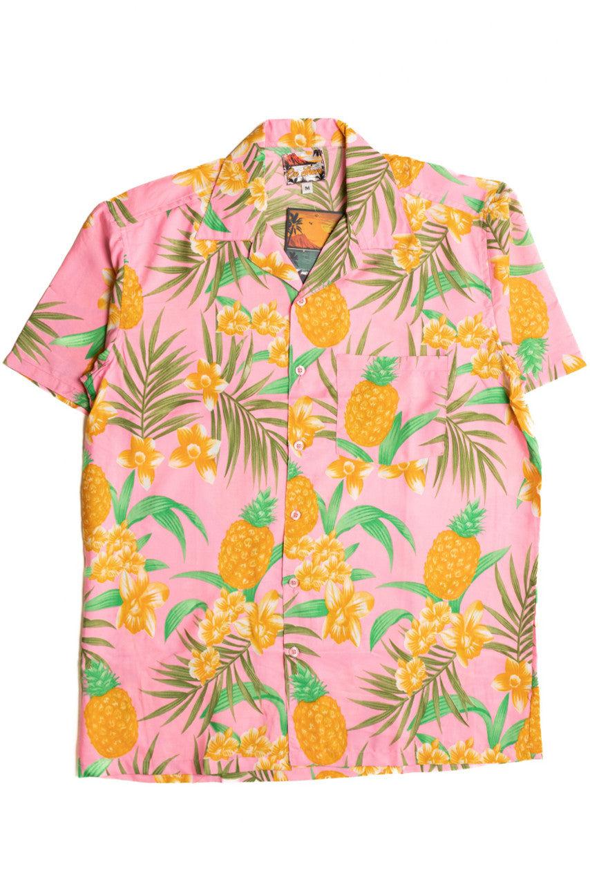 Golden Pineapple Hawaiian Shirt Product Image