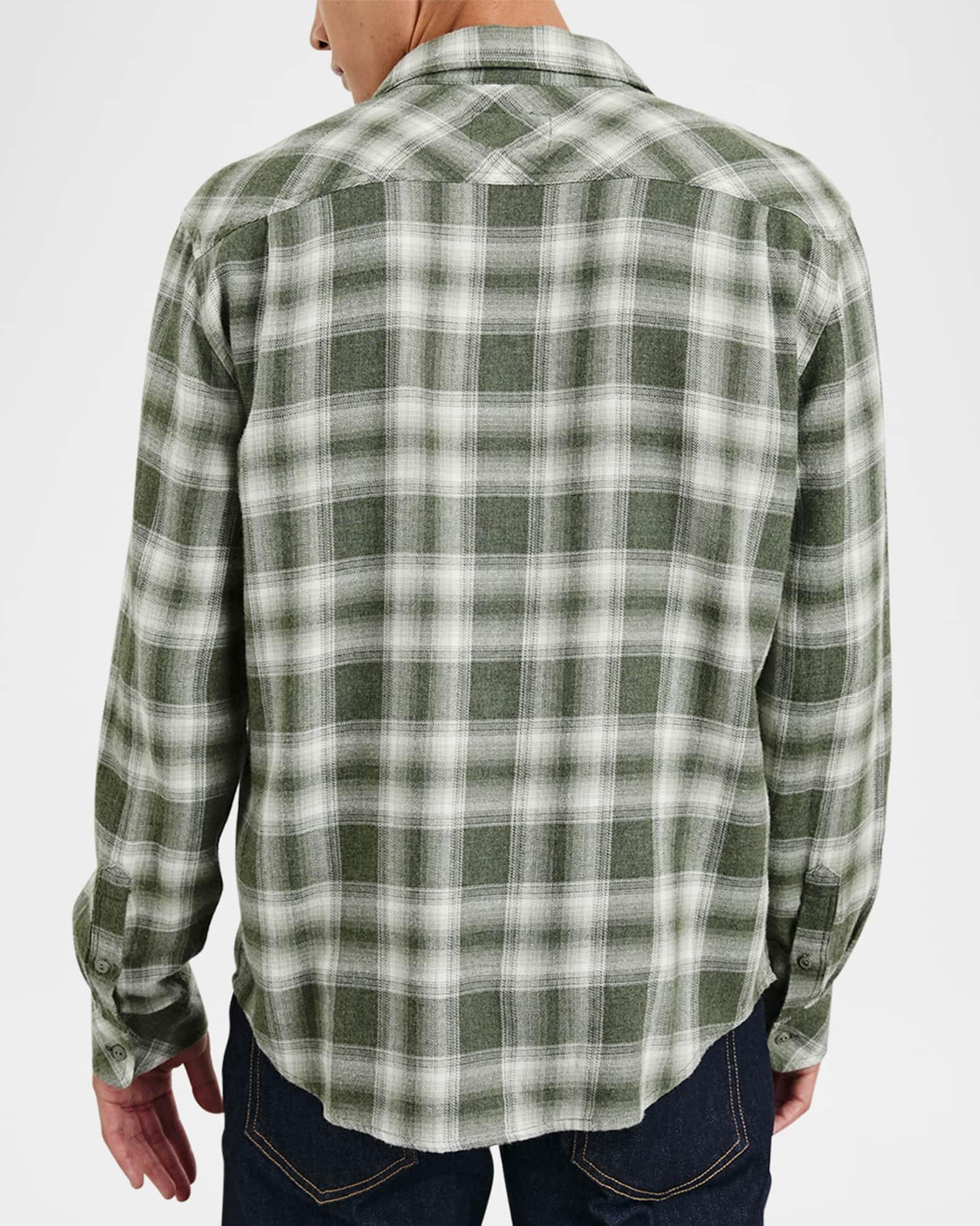 Mens Lennox Plaid Sport Shirt Product Image