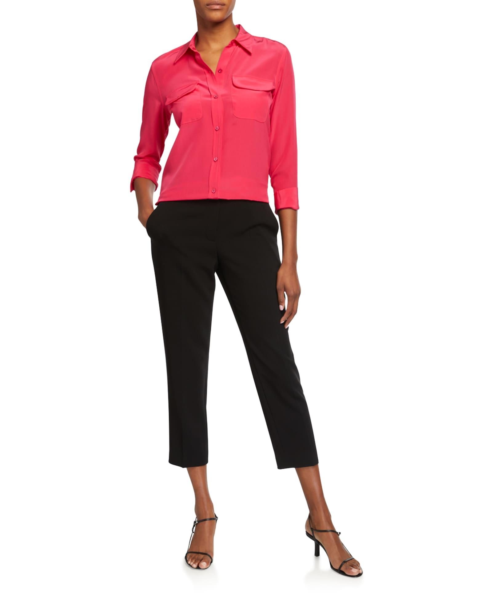 Treeca Cropped Pull-On Pants Product Image