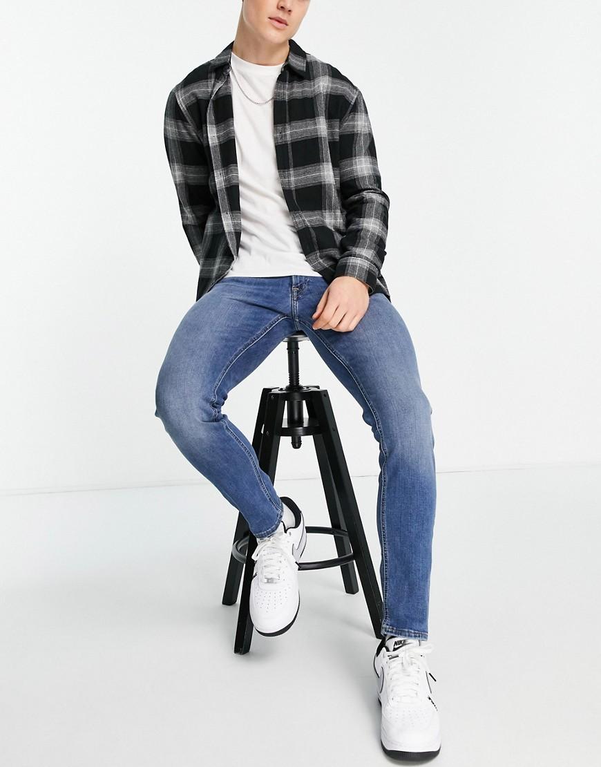 Jack & Jones Intelligence Liam skinny fit stretch jeans Product Image
