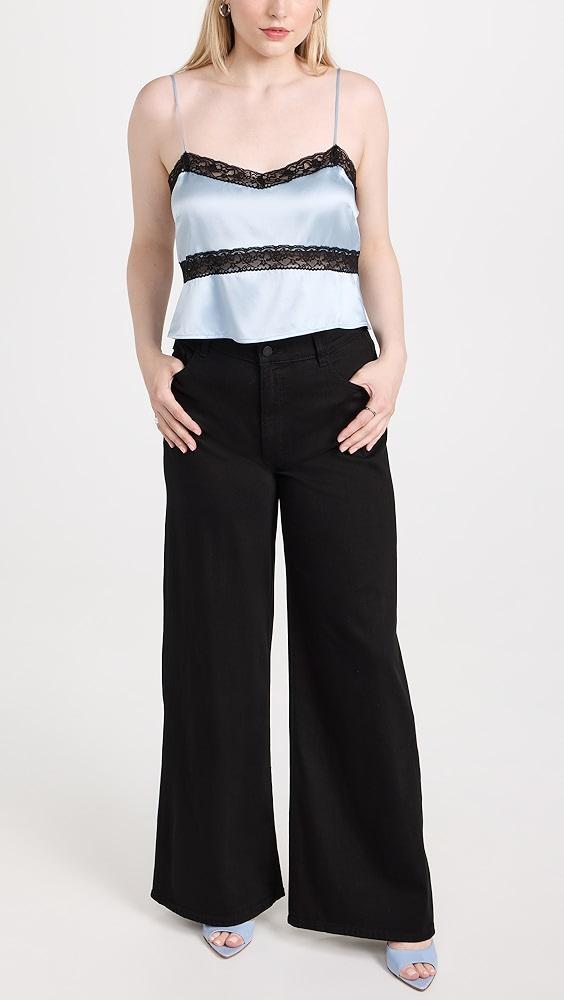 DL1961 Hepburn Wide Leg: High Rise Vintage Jeans | Shopbop Product Image