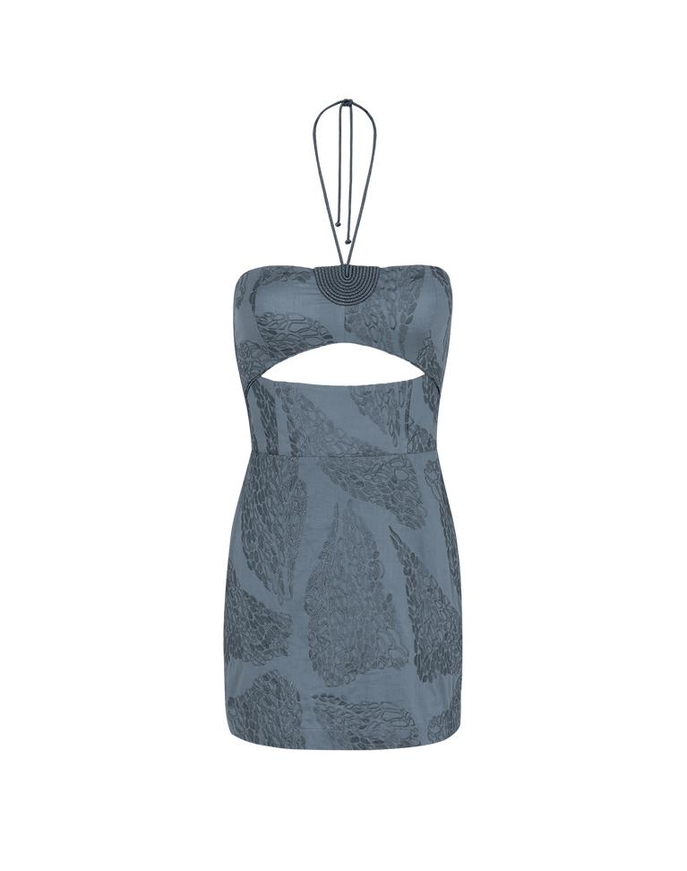 Yara Short Dress - Embroidered West Coast Product Image