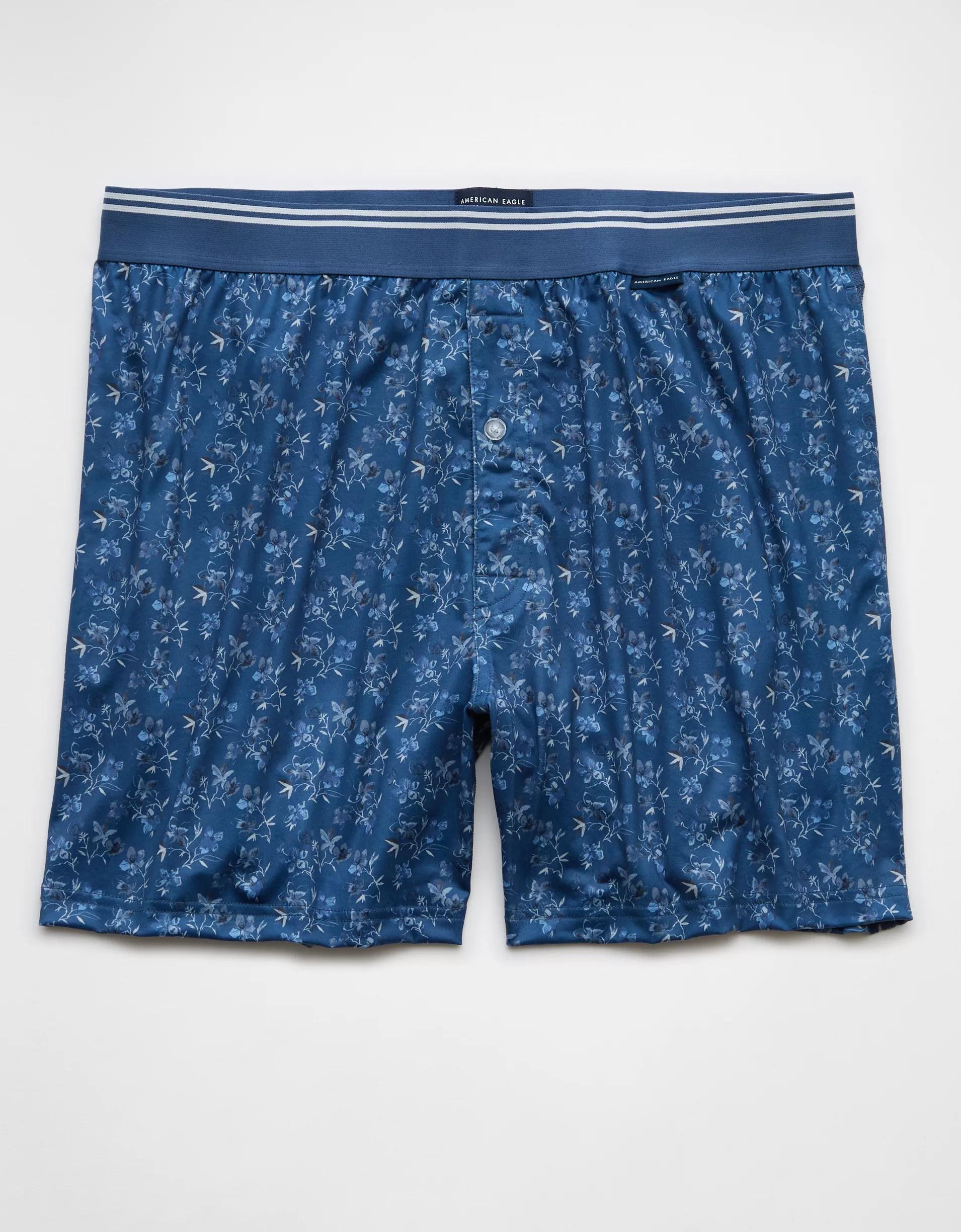 AEO Men's Floral Ultra Soft Pocket Boxer Short Product Image