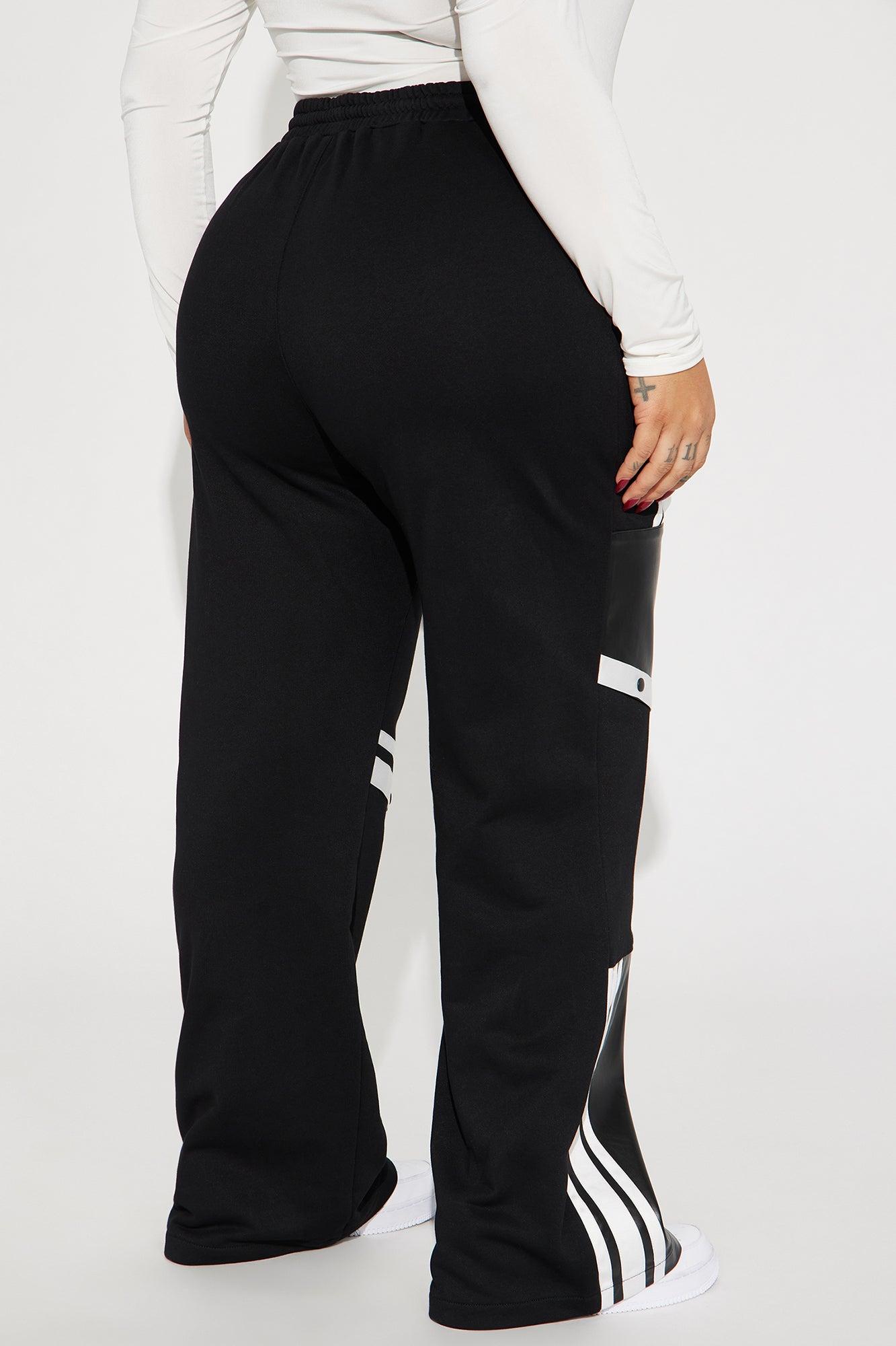 Private Landing Striped Track Pant - Black/White Product Image