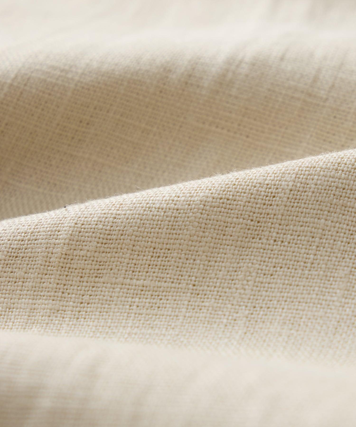 Straight Fit Linen Tab Trouser Product Image