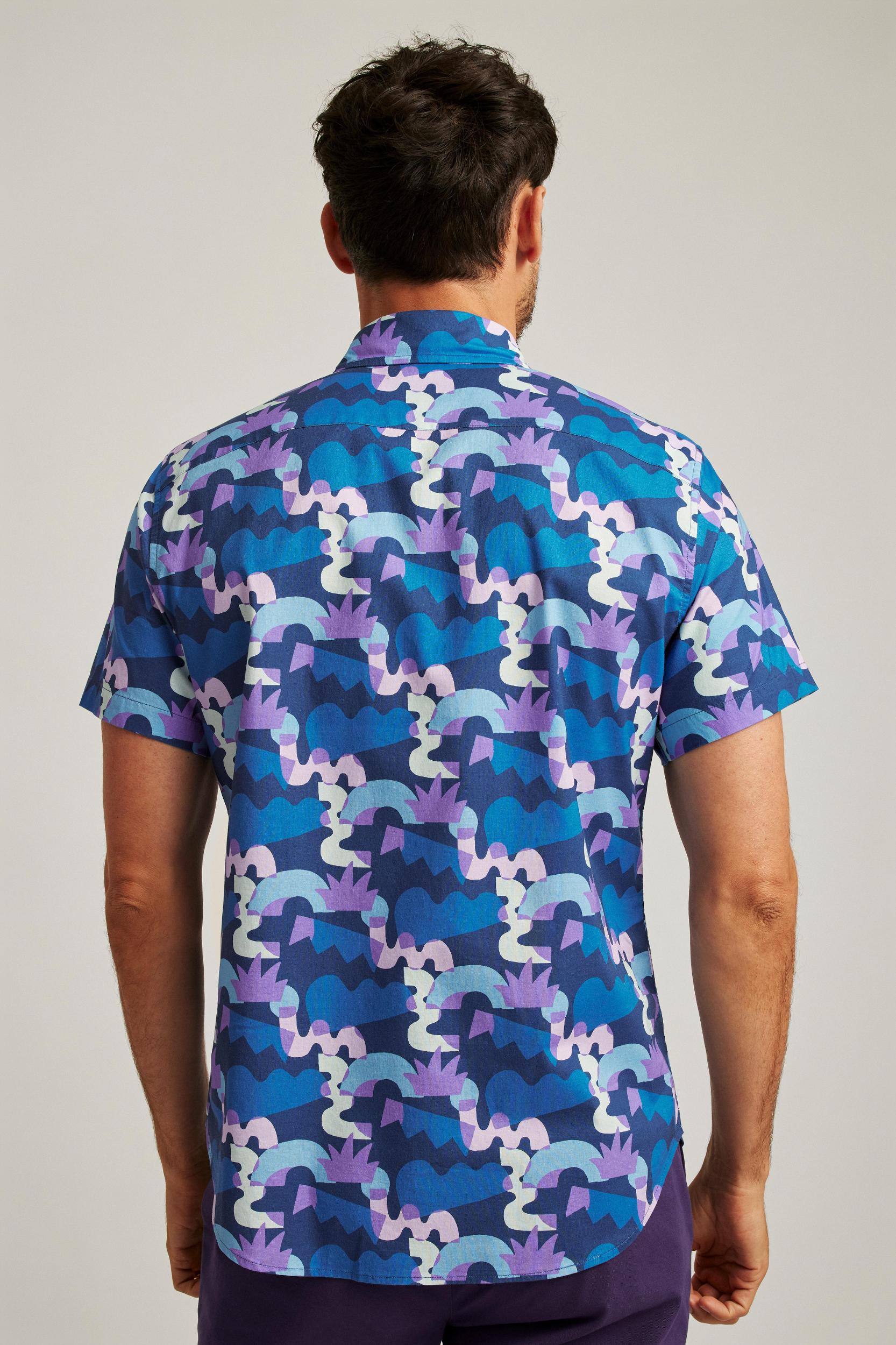 Will Bryant X Bonobos Stretch Riviera Short Sleeve Shirt Product Image