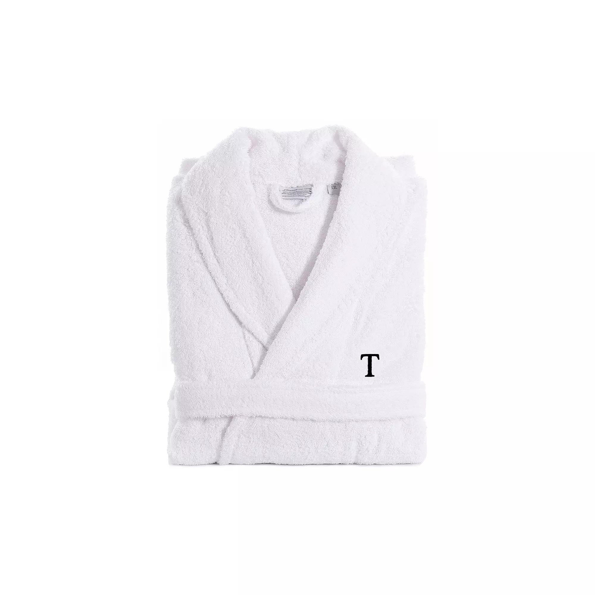 Linum Home Textiles Turkish Cotton Personalized Quick Dry Terry Bathrobe, Adult Unisex,  Product Image