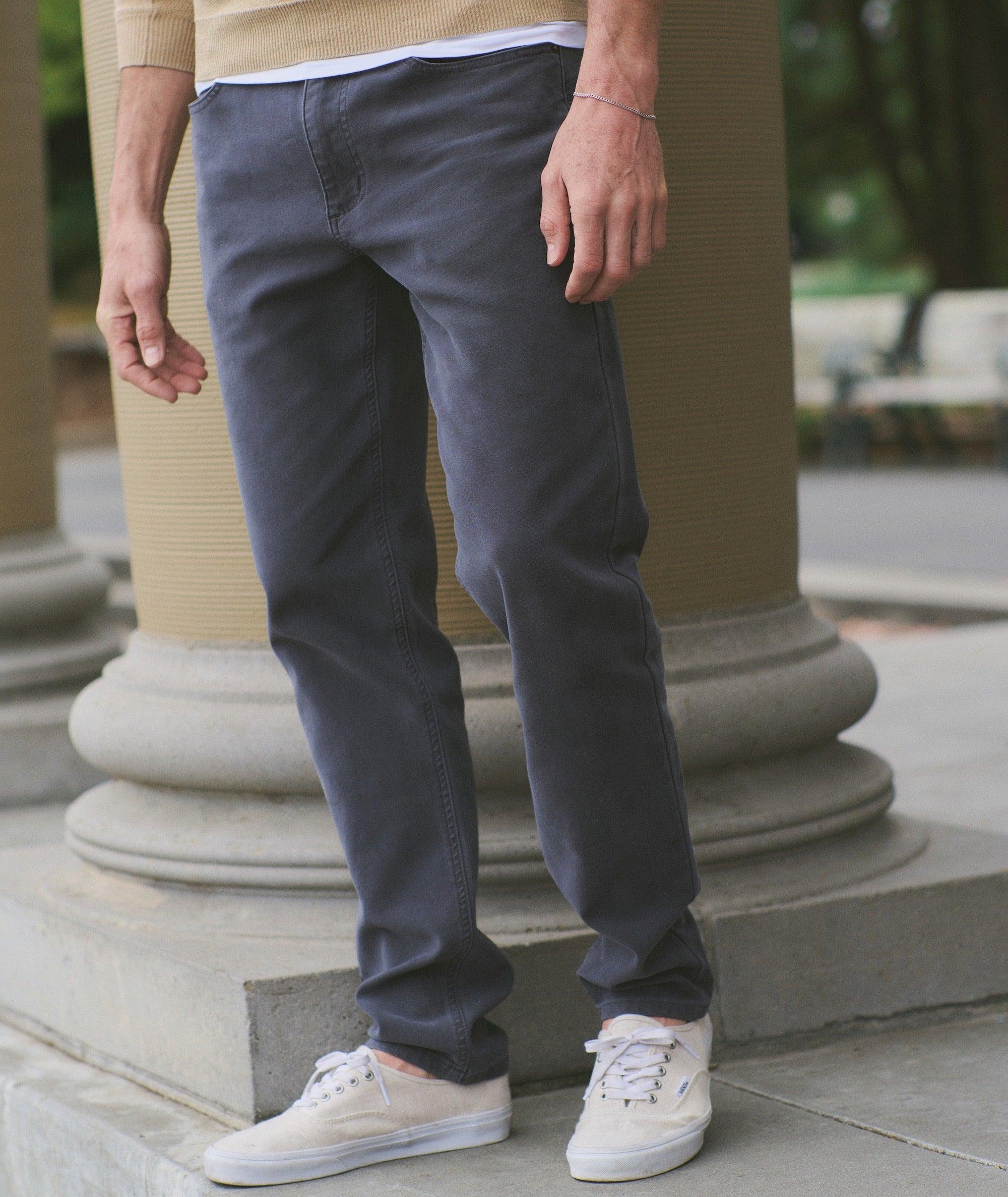 Flex Terry Slim Straight Pant Product Image