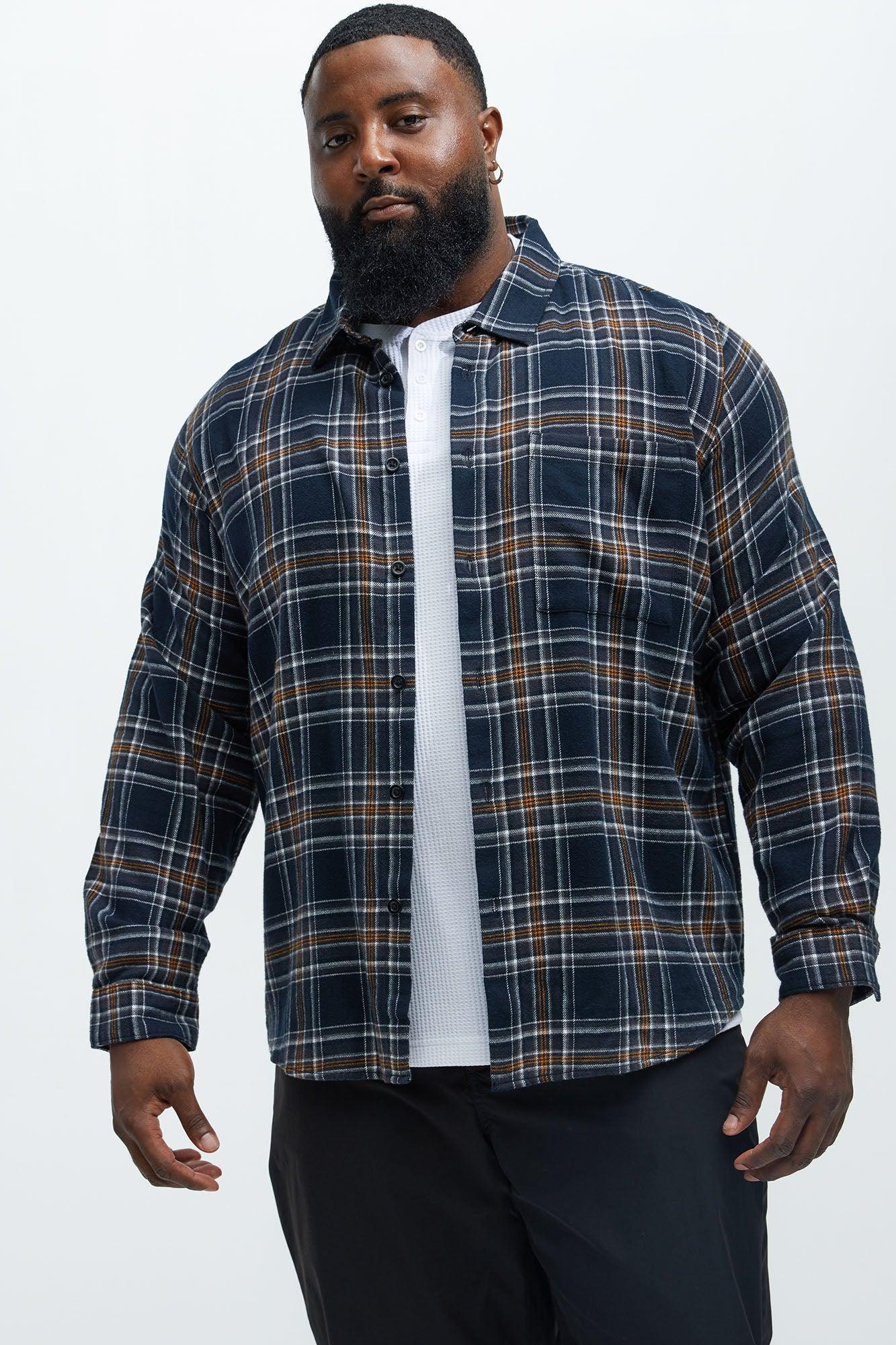 Mansen Flannel Shirt - Black/combo Product Image