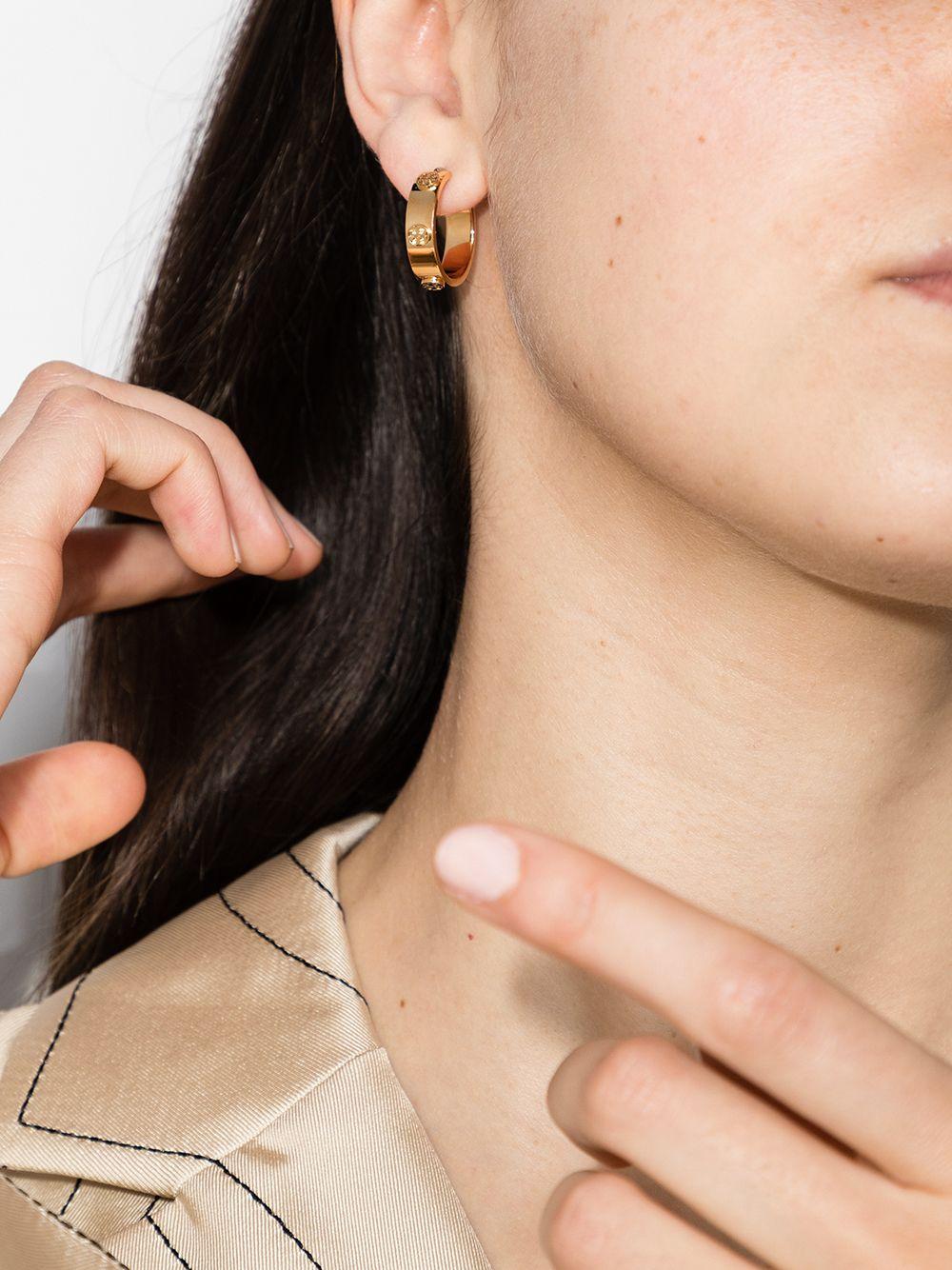 Miller stud hoop earrings Product Image